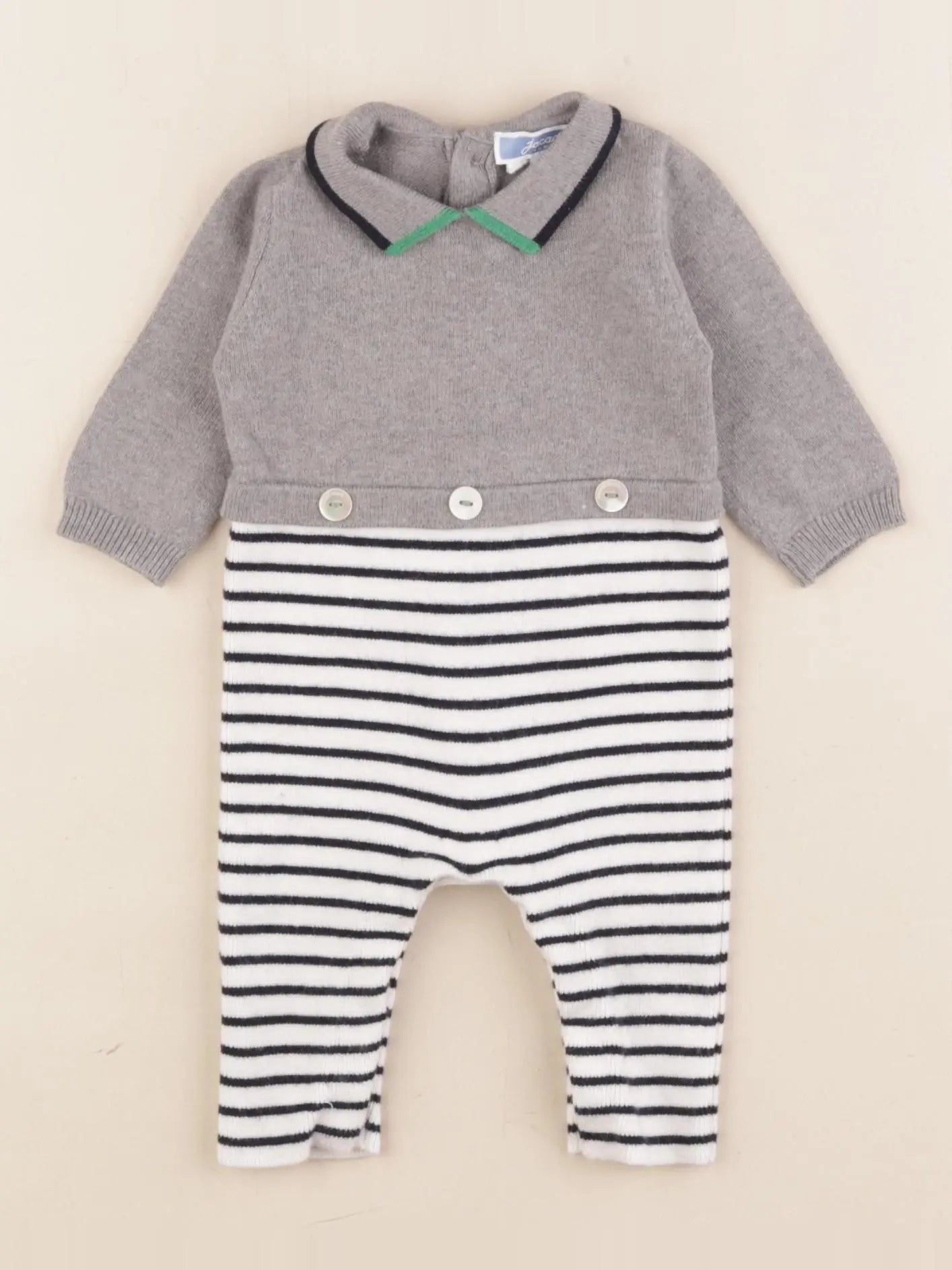 Jacadi - combinaison multicolore - 2 mois