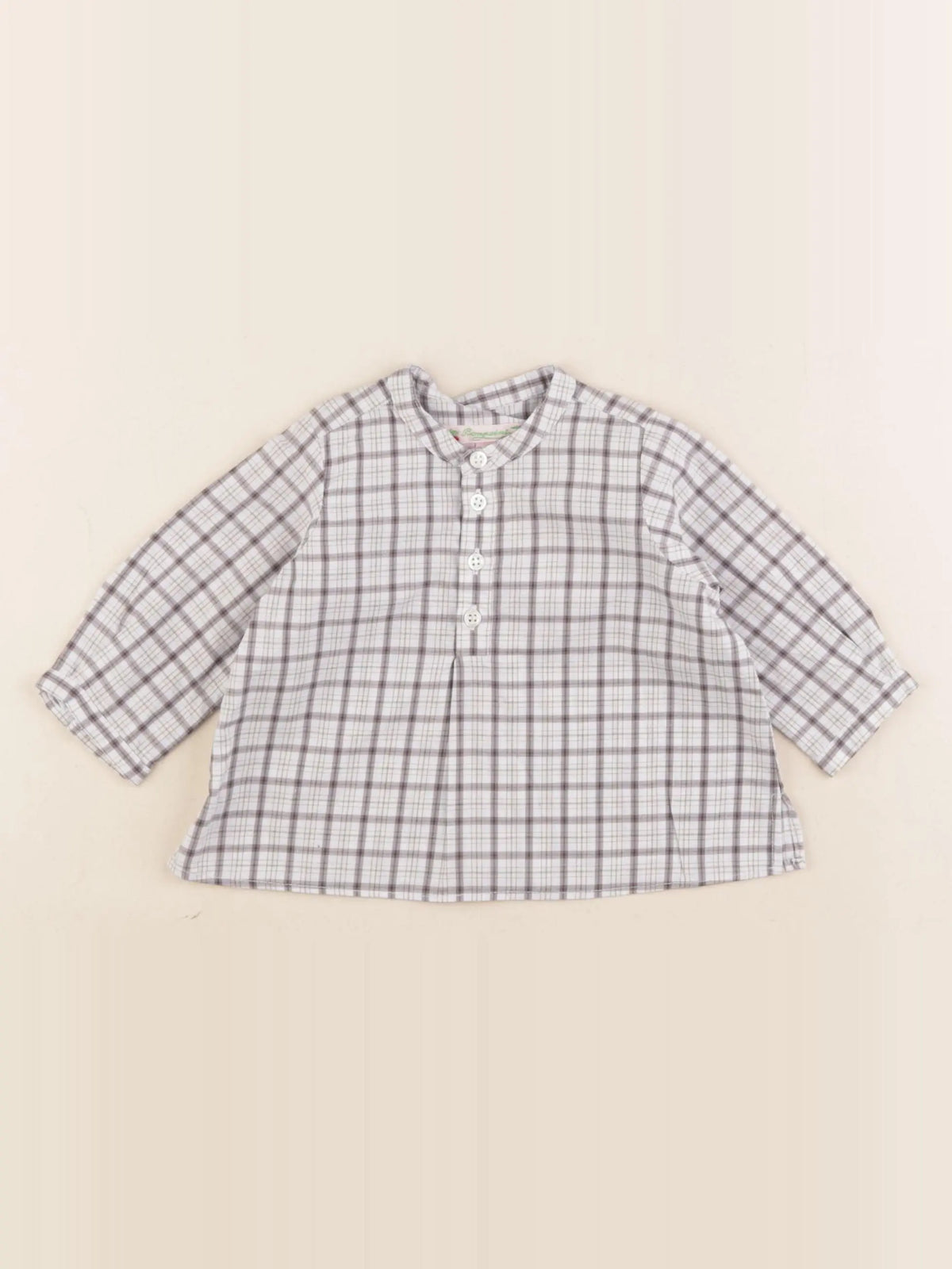 Bonpoint - chemise multicolore - 3 mois