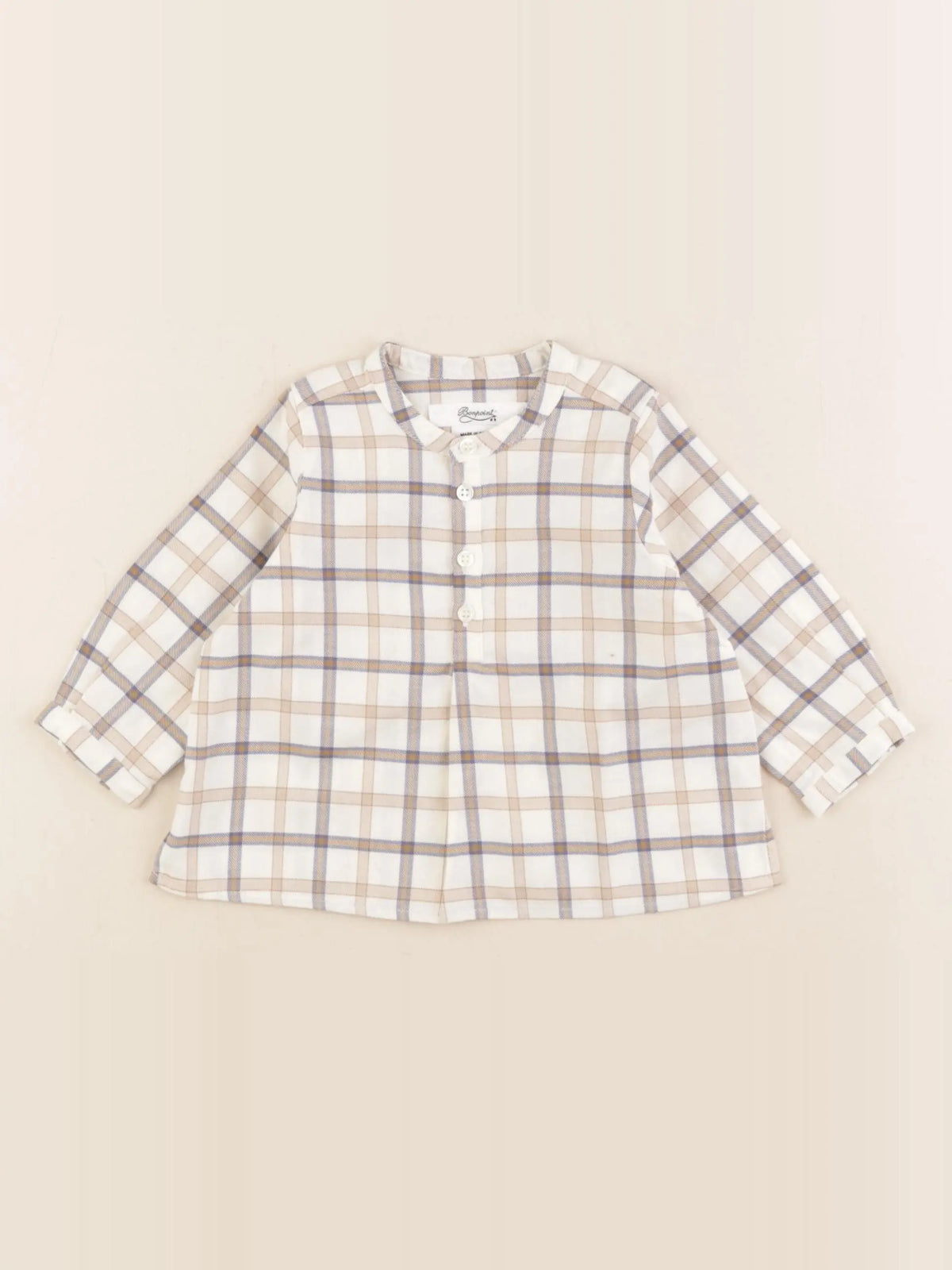 Bonpoint - chemise multicolore - 6 mois