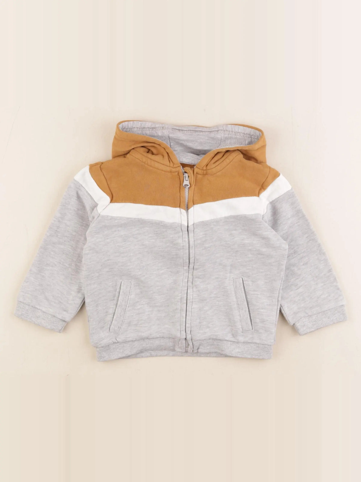 Vertbaudet - sweat multicolore - 12 mois