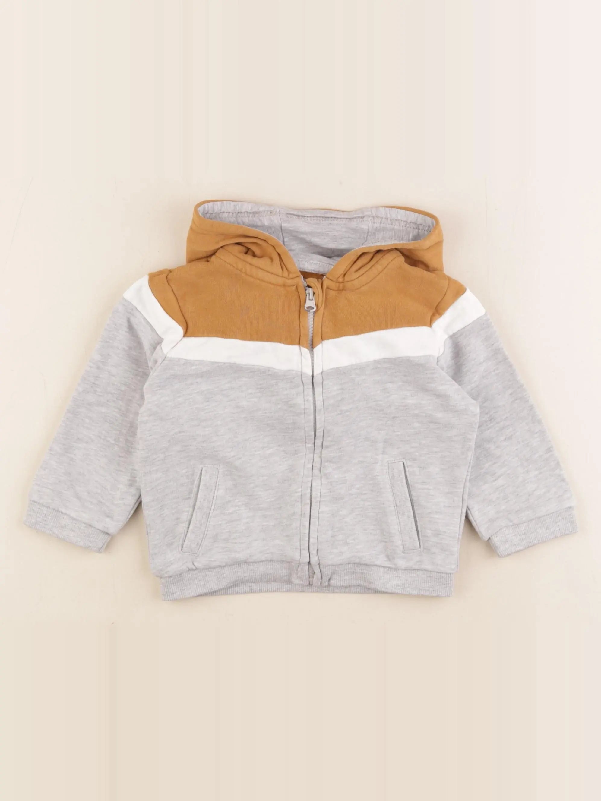 Vertbaudet - sweat multicolore - 12 mois