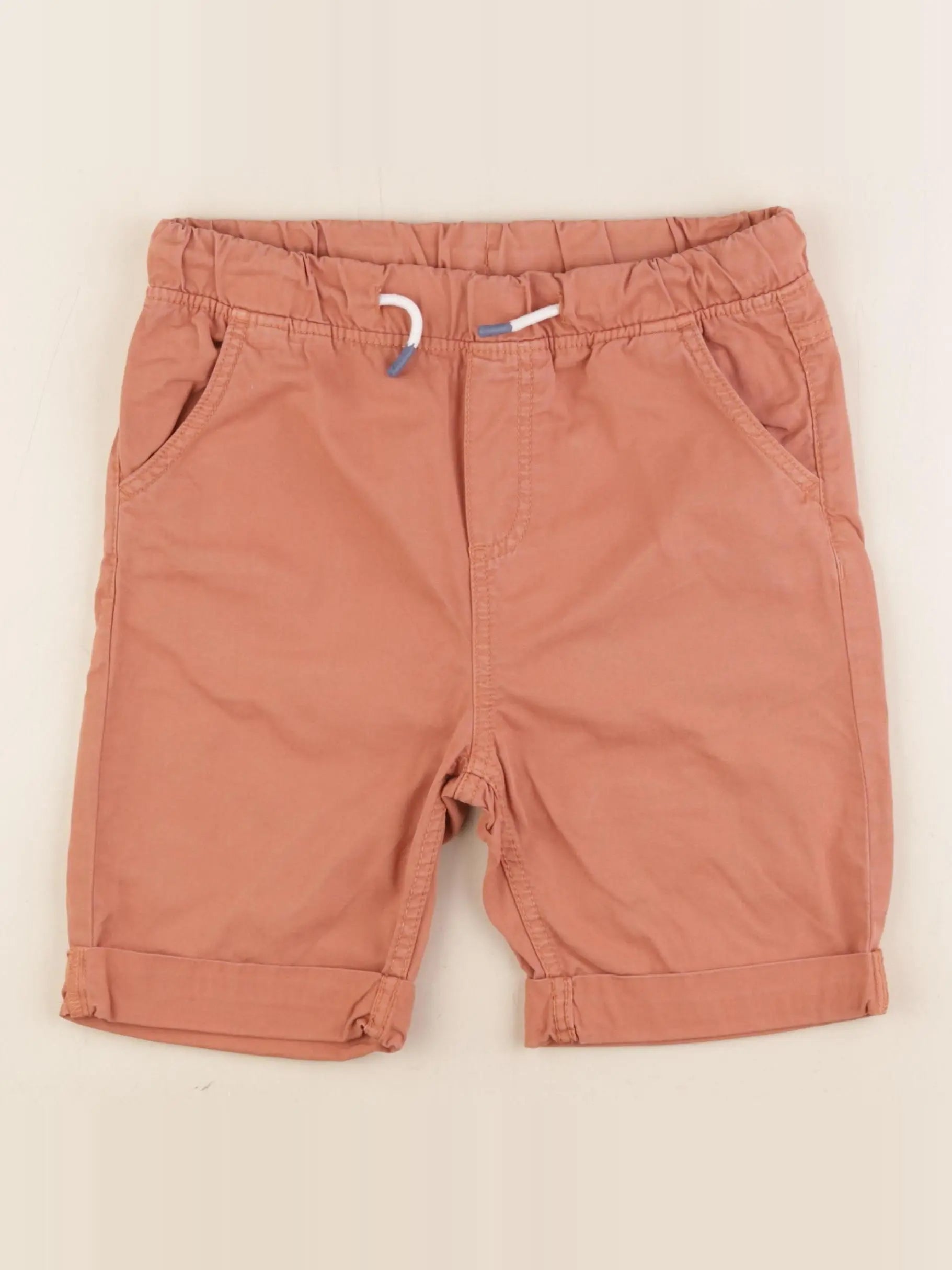 Vertbaudet - short orange - 10 ans