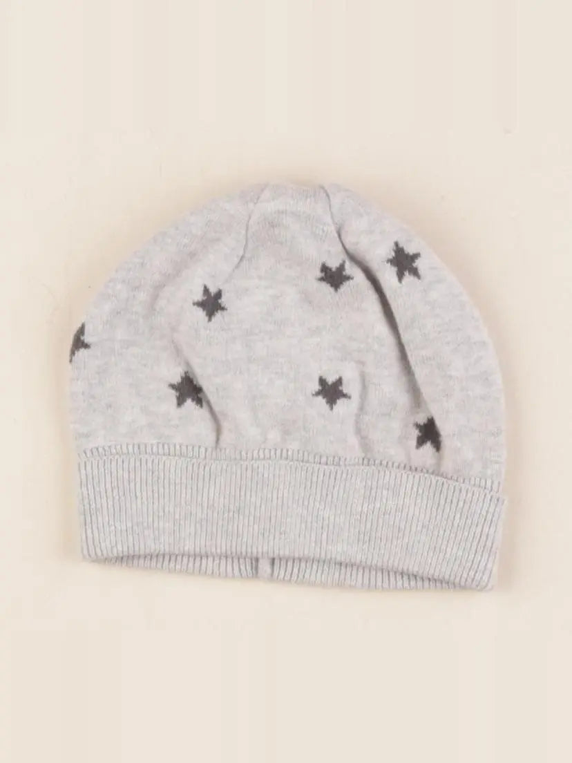 Vertbaudet - bonnet gris - 3/6 mois