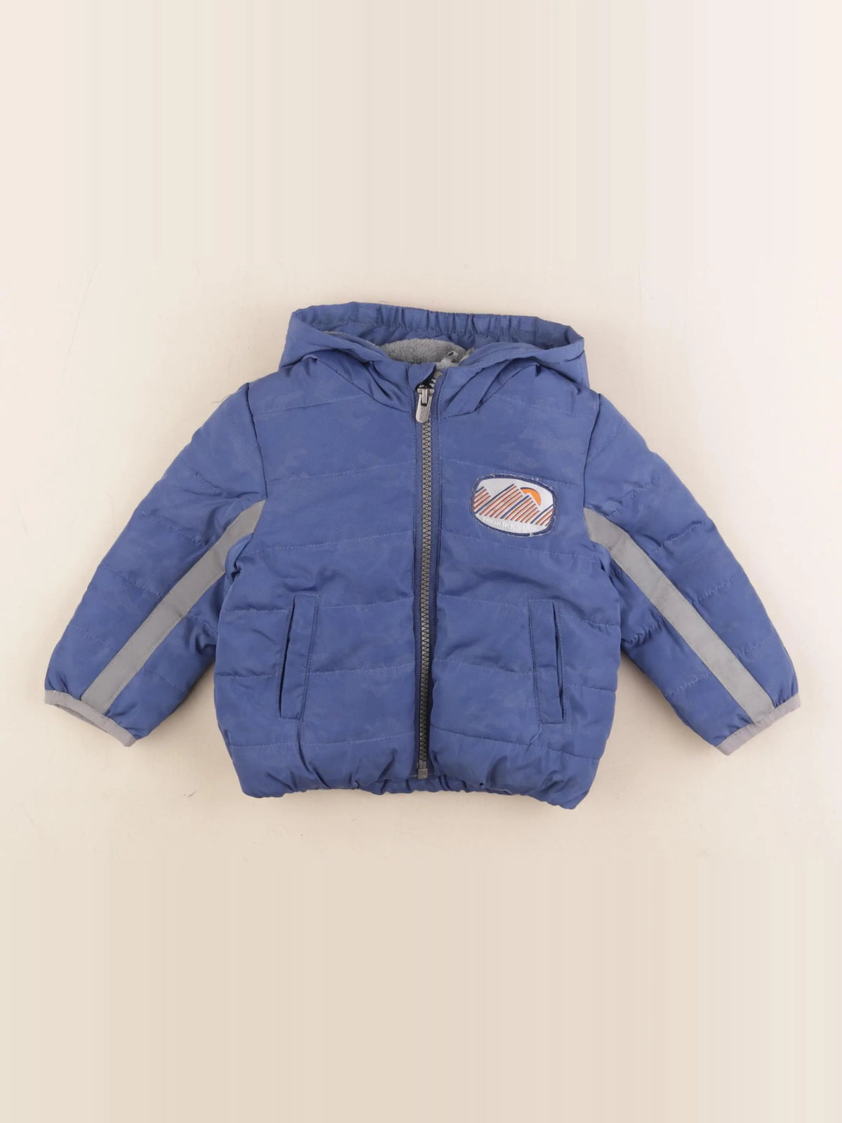 IKKS - doudoune bleu - 12 mois