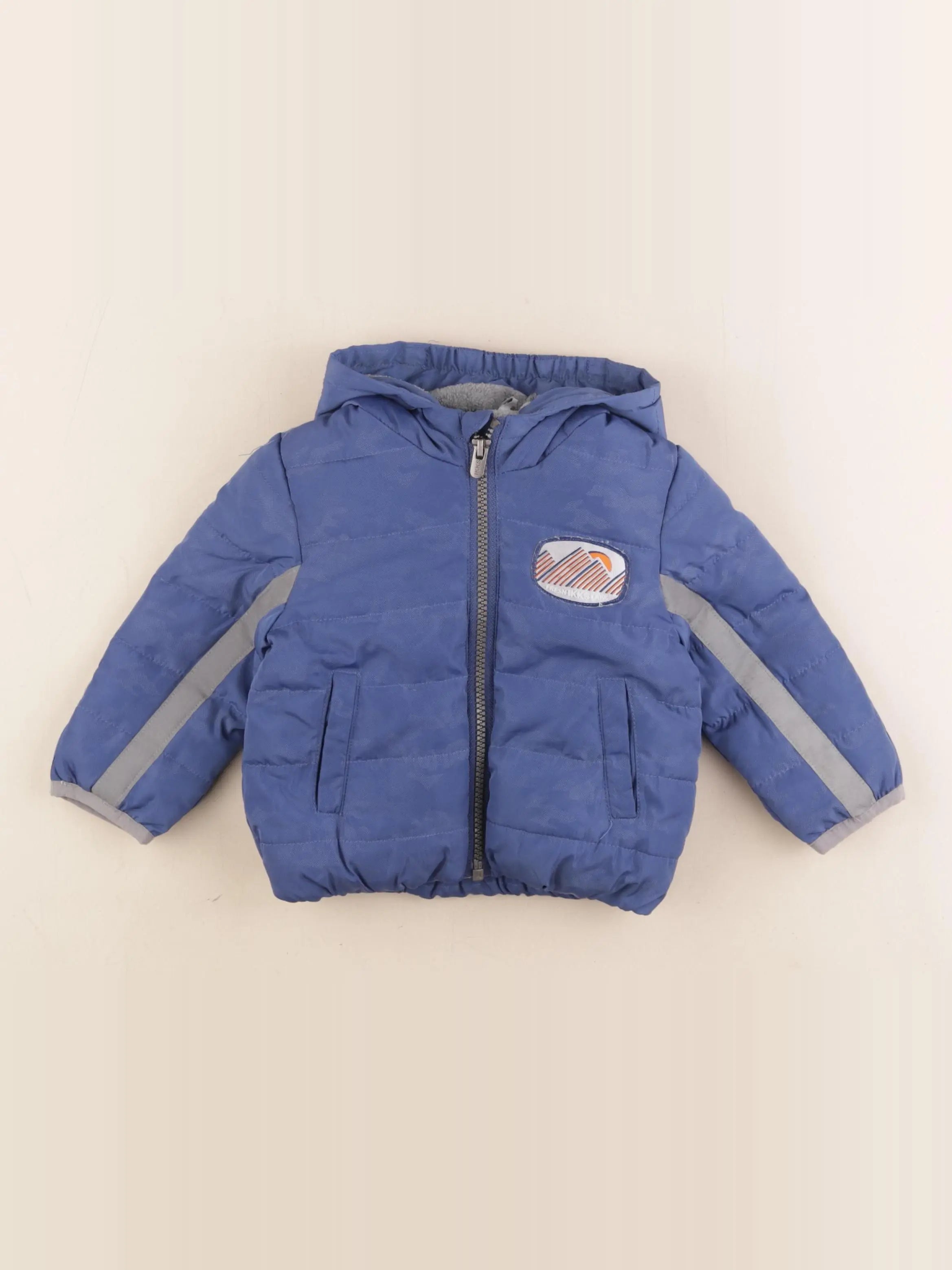 IKKS - doudoune bleu - 12 mois