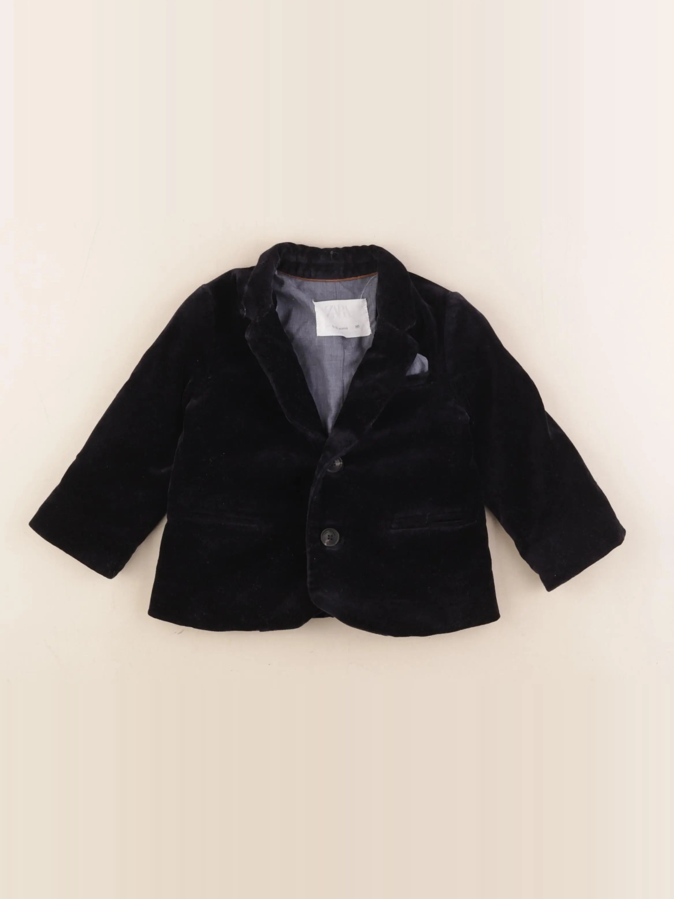 Zara - veste bleu - 9/12 mois