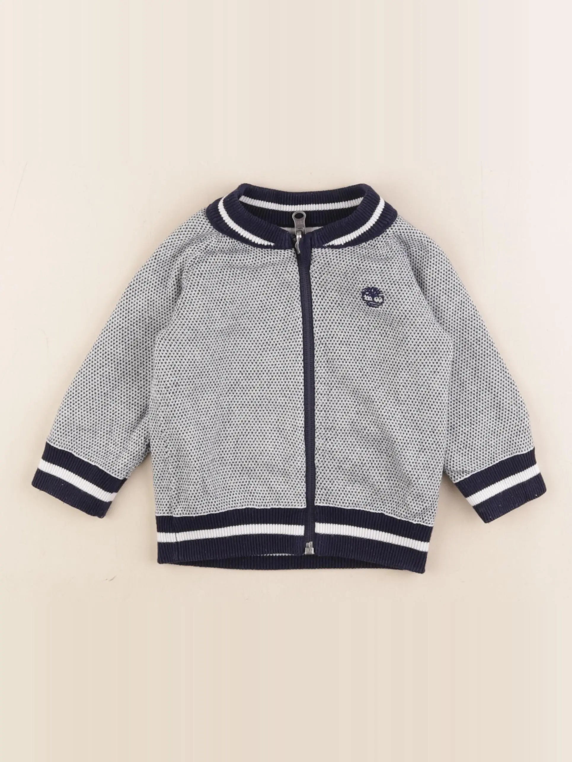 Timberland - gilet réversible bleu - 12 mois