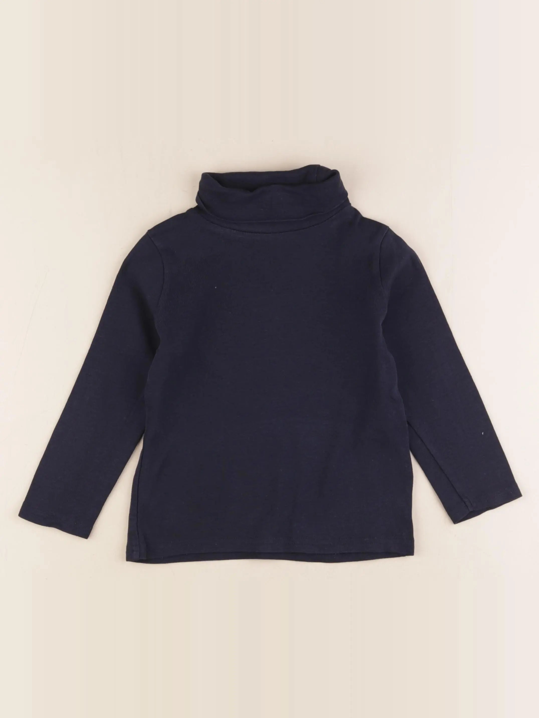 Vertbaudet - sous-pull bleu - 4 ans