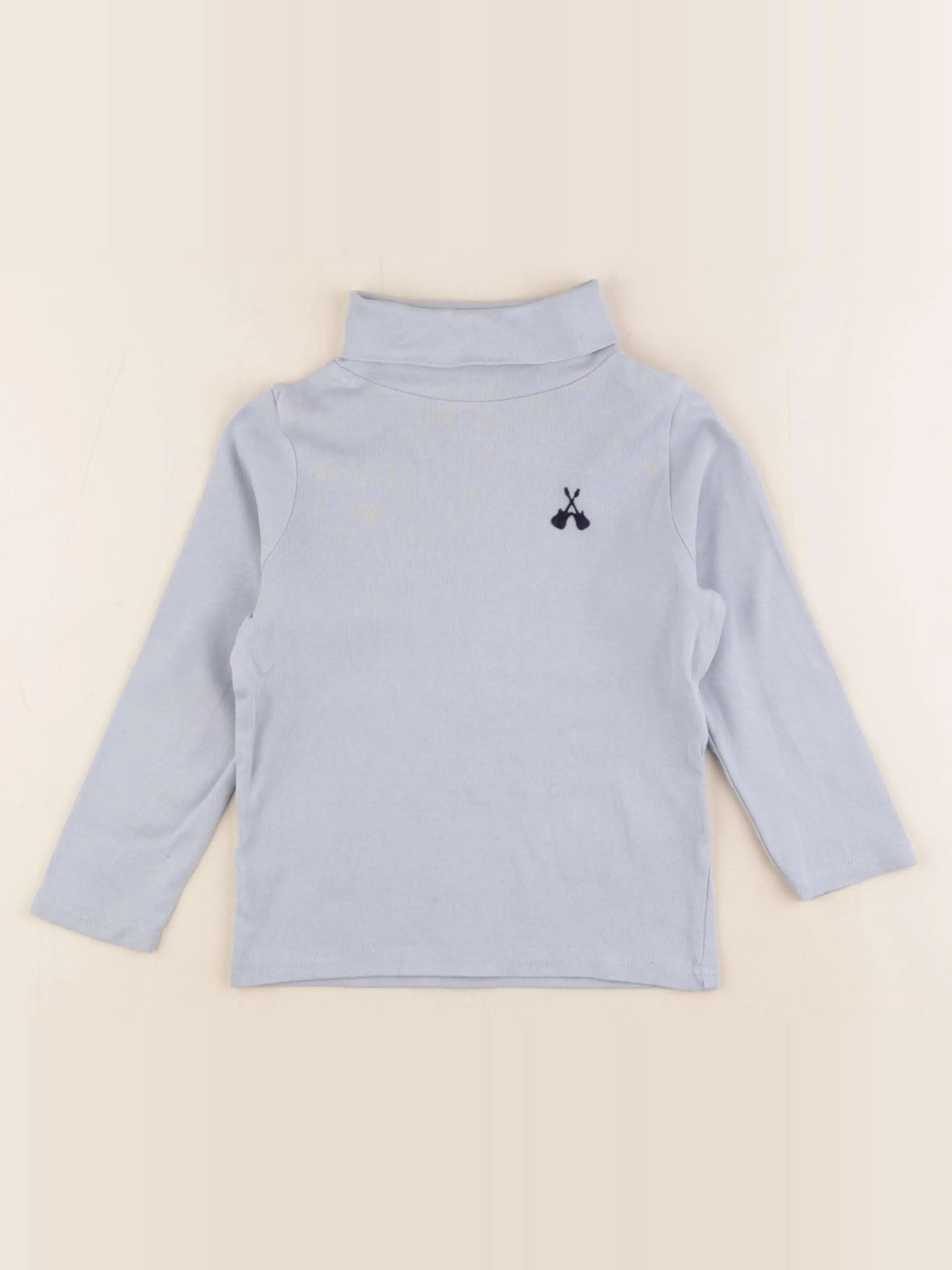 Vertbaudet - sous-pull bleu - 4 ans