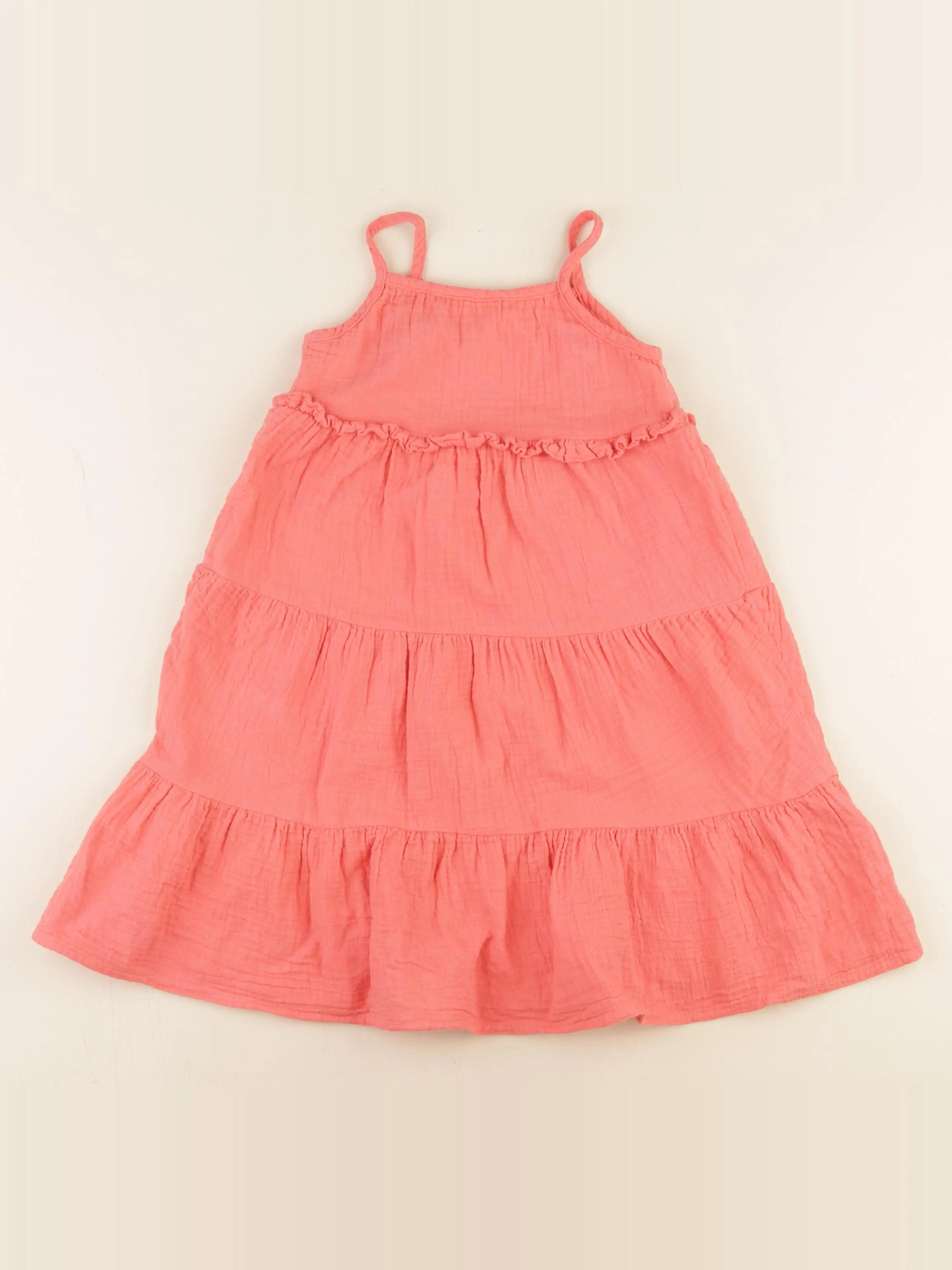 Vertbaudet - robe rose - 4 ans
