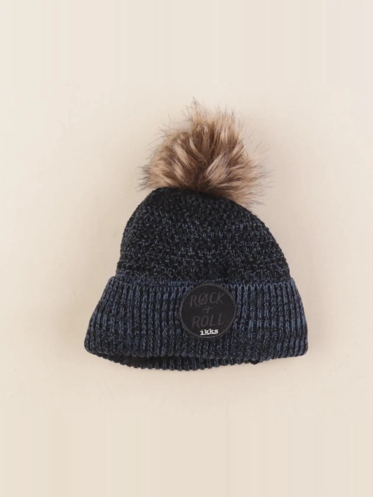 IKKS - bonnet bleu - 18 mois