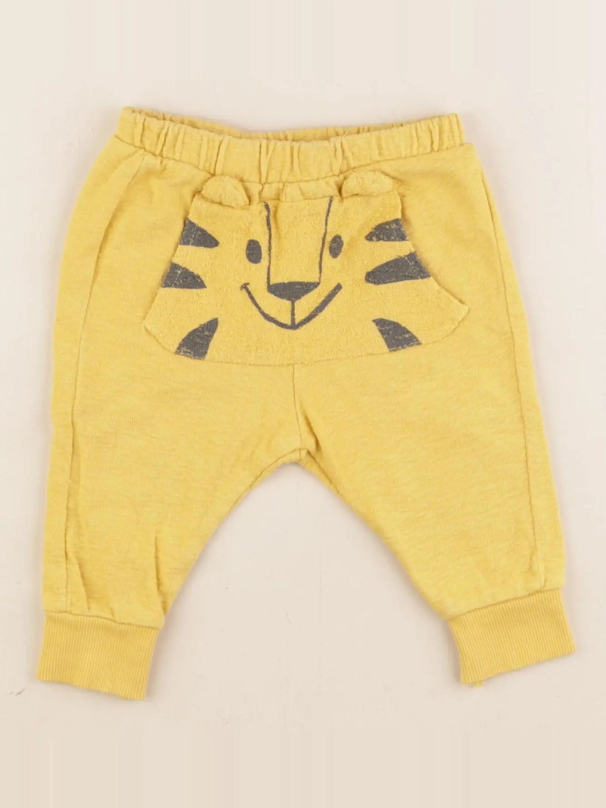 Zara - jogging jaune - 3/6 mois