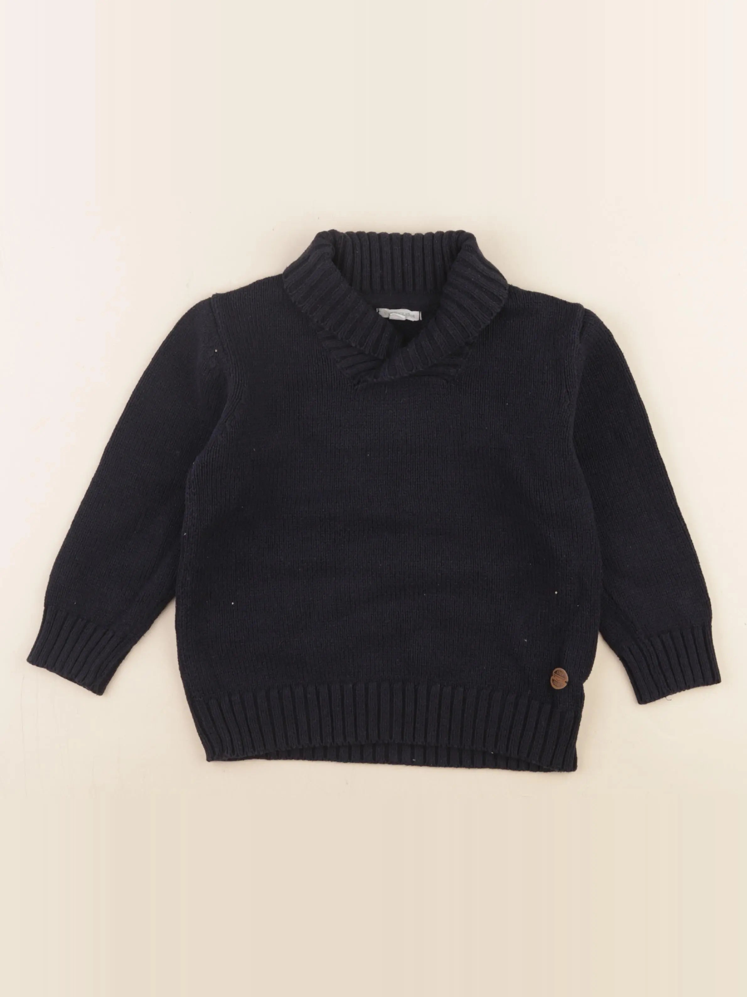 Vertbaudet - pull bleu - 5 ans