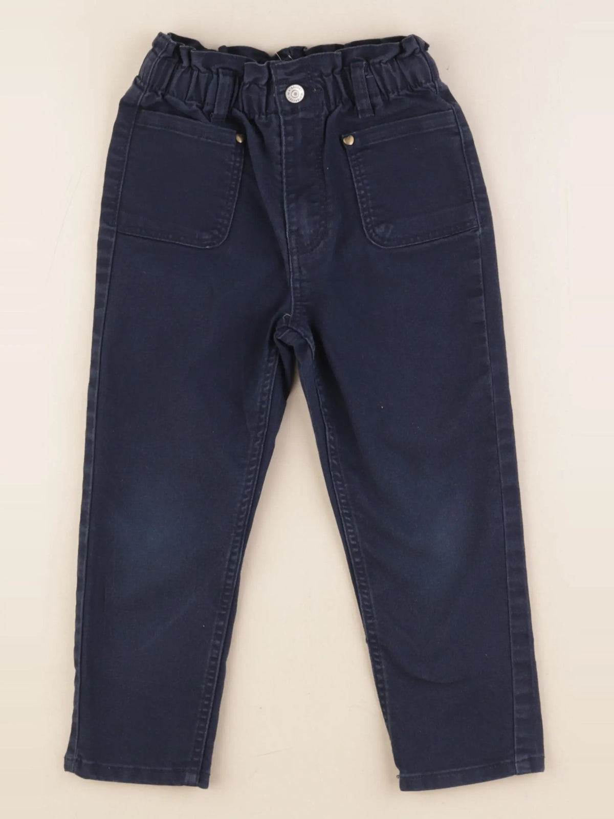 Vertbaudet - pantalon bleu - 5 ans