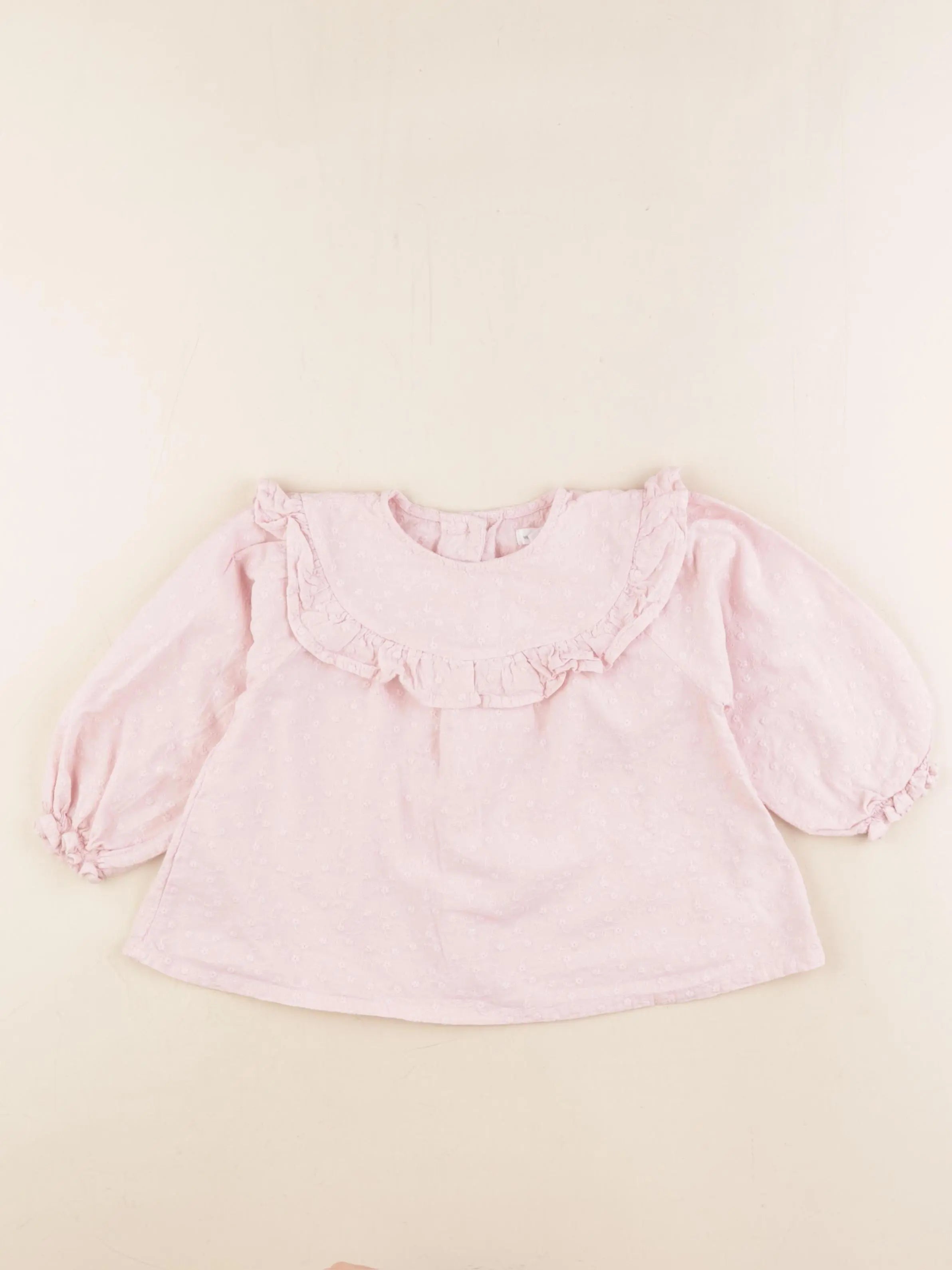 Vertbaudet - blouse rose - 24 mois