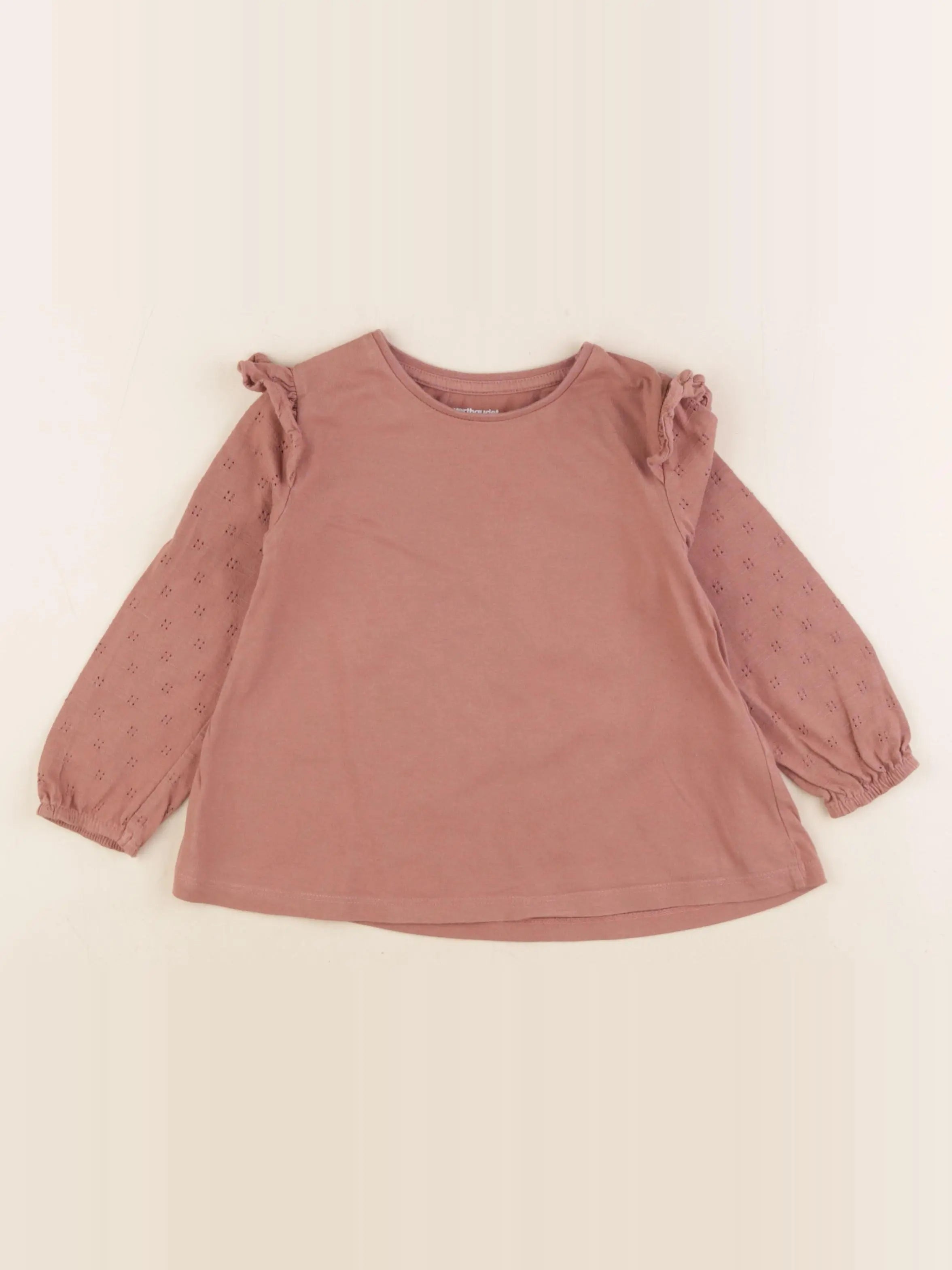 Vertbaudet - tee-shirt rose - 4 ans