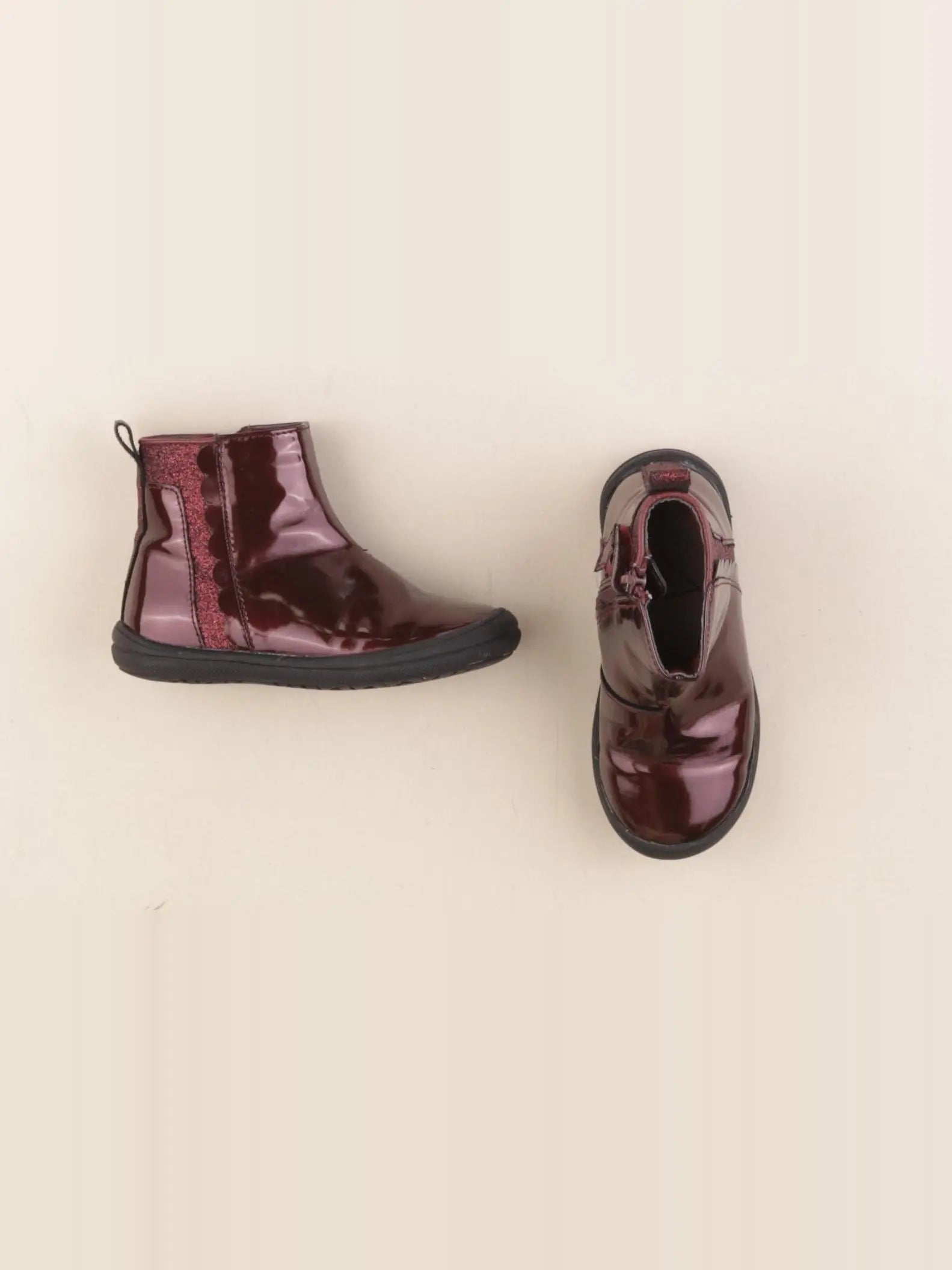 Vertbaudet - boots rouge - pointure 24