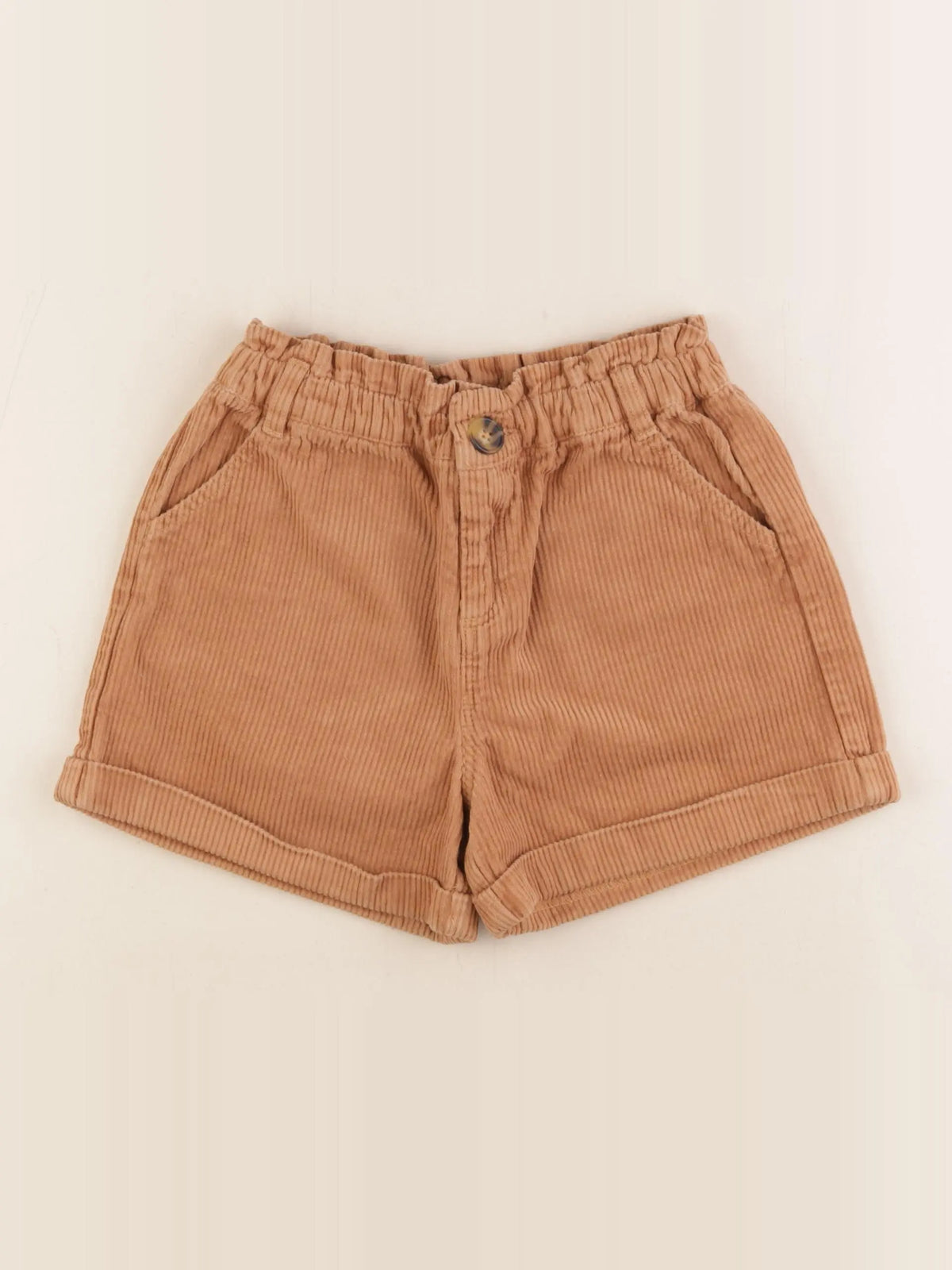 Vertbaudet - short marron - 6 ans