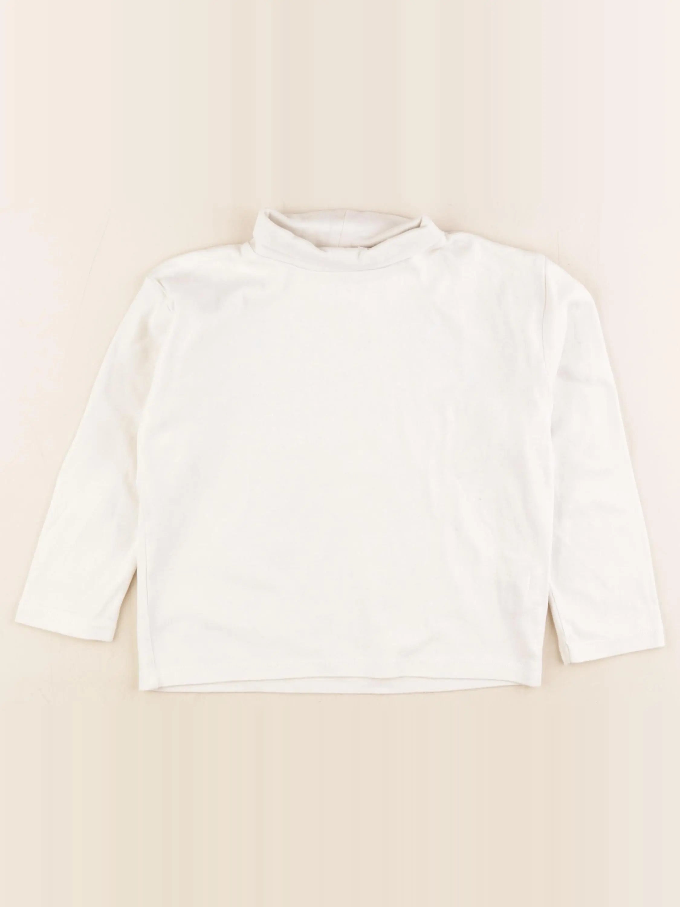 Zara - sous-pull blanc - 3/4 ans