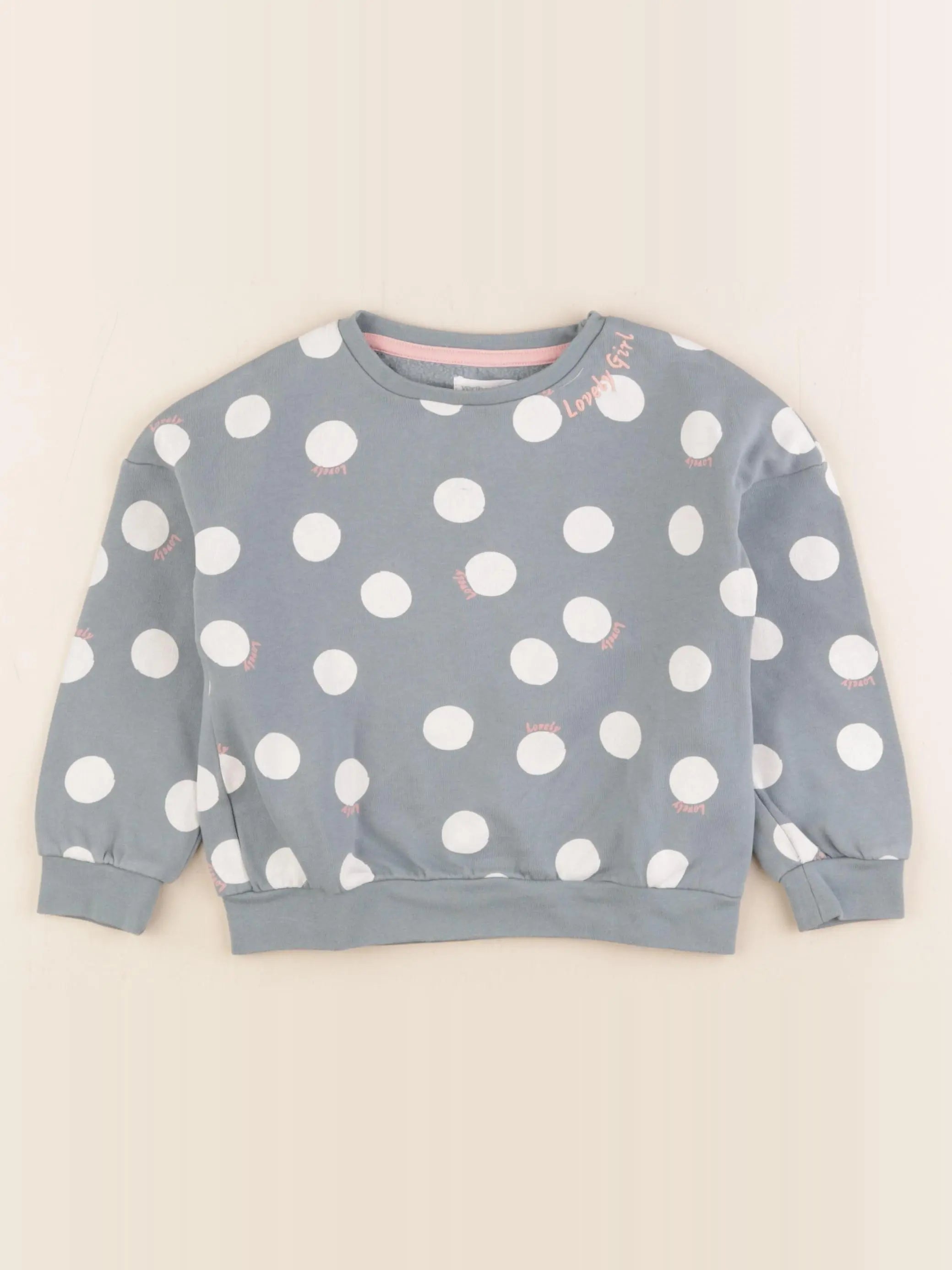 Vertbaudet - sweat vert - 3 ans