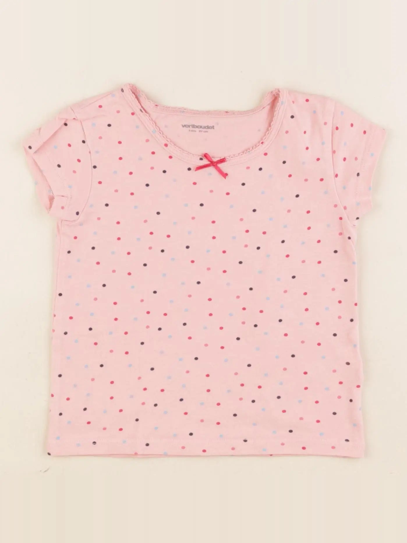Vertbaudet - maillot de corps rose - 3 ans