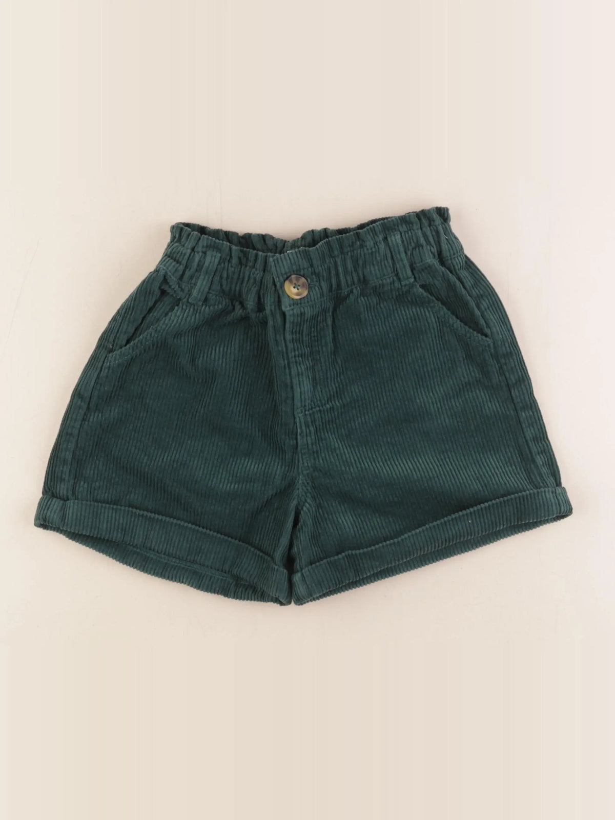 Vertbaudet - short vert - 6 ans