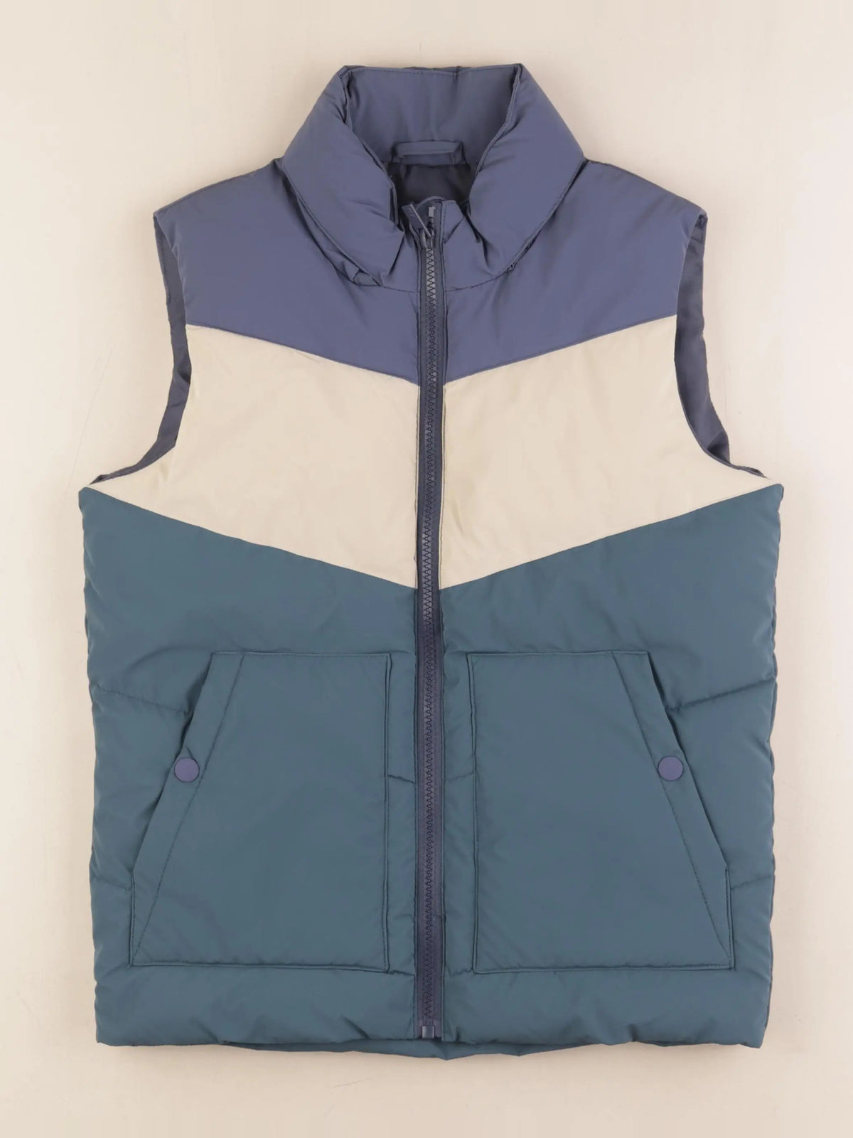 Vertbaudet - doudoune multicolore - 10 ans