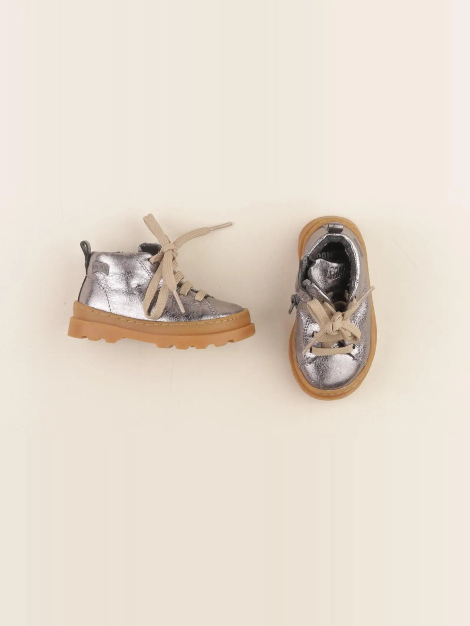 Camper - bottillons argent - pointure 21