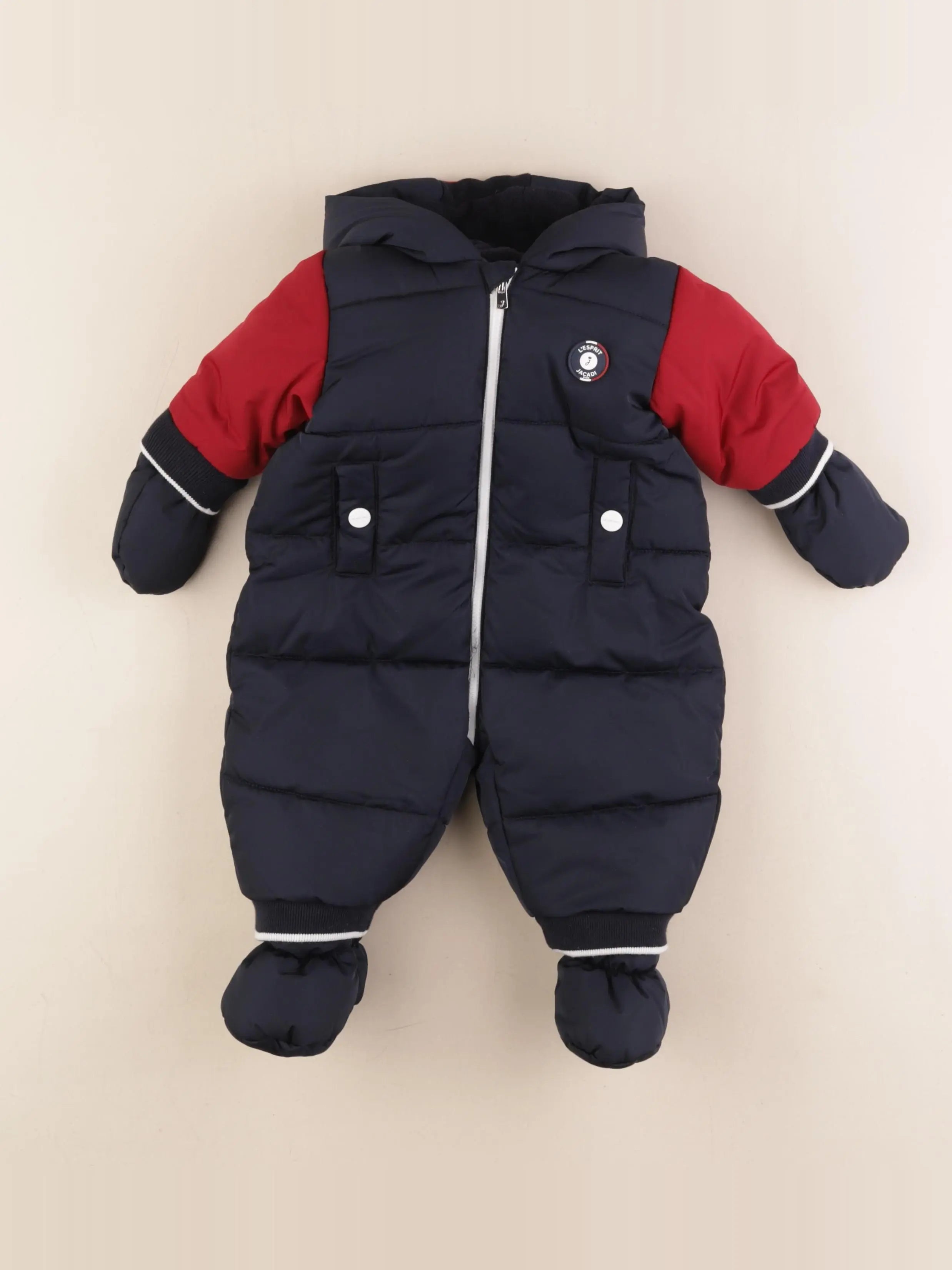 Jacadi - combi-pilote multicolore - 3 mois