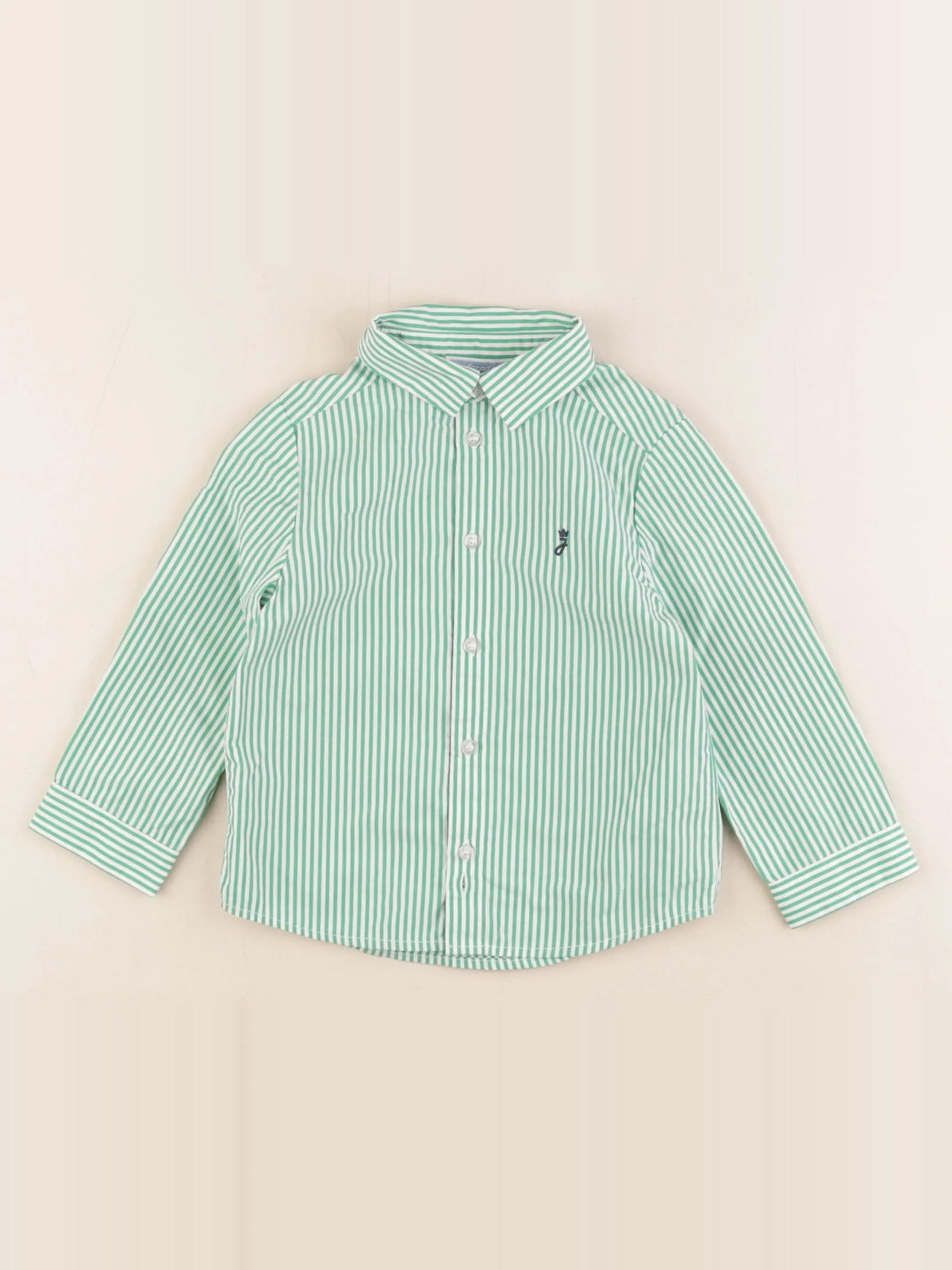 Jacadi - chemise vert - 24 mois