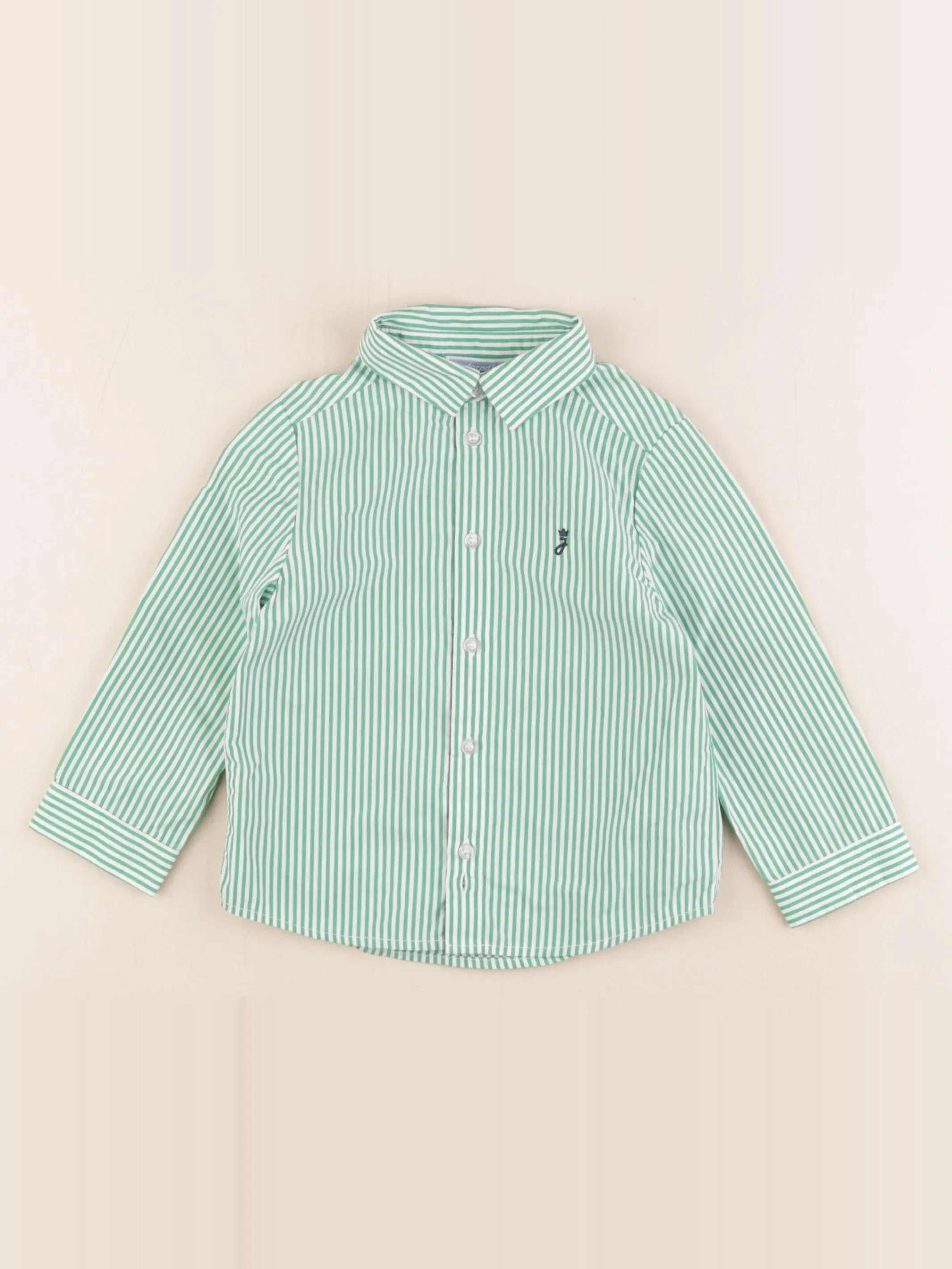 Jacadi - chemise vert - 24 mois
