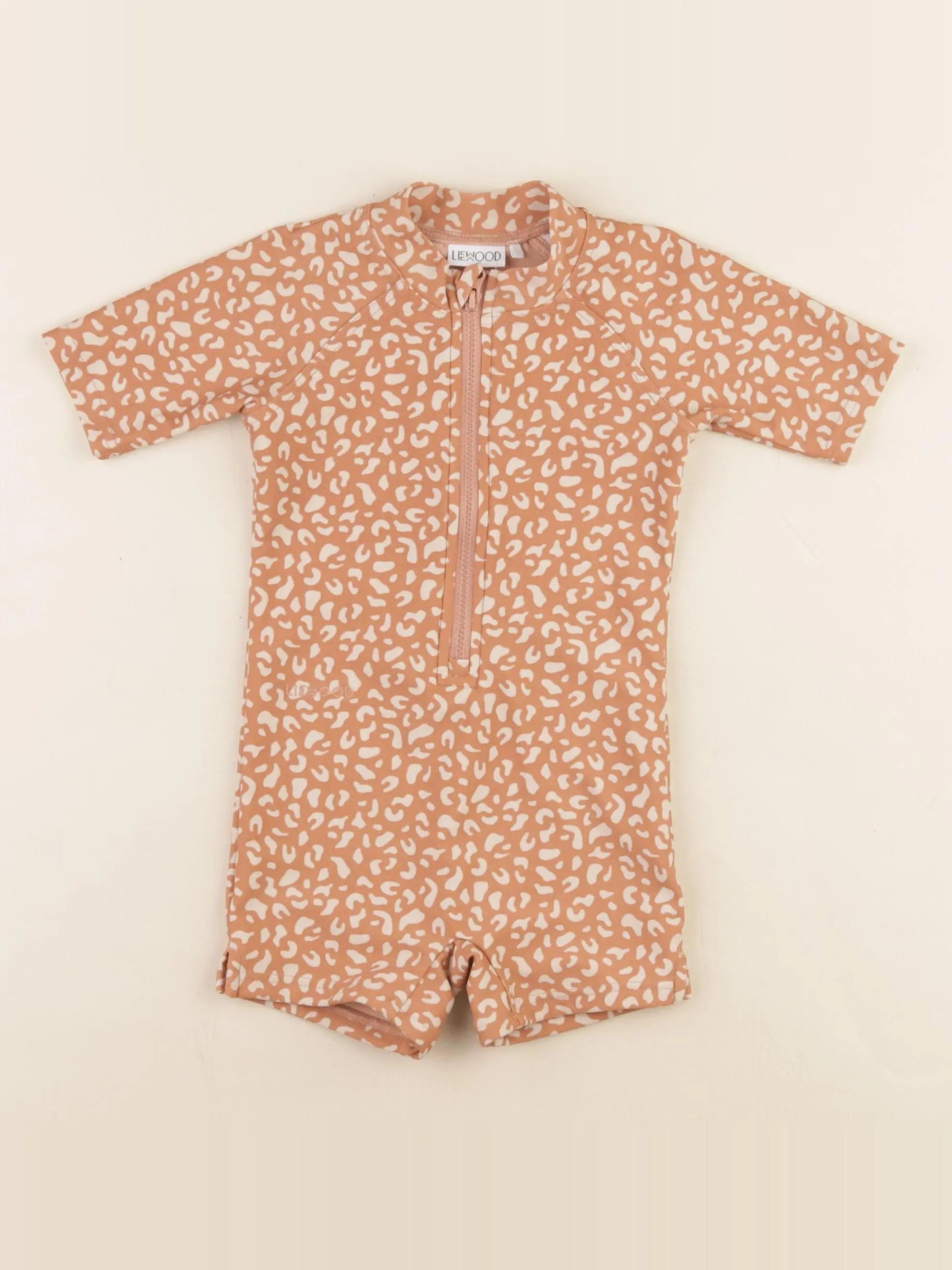 Liewood - combi de bain marron - 9/12 mois