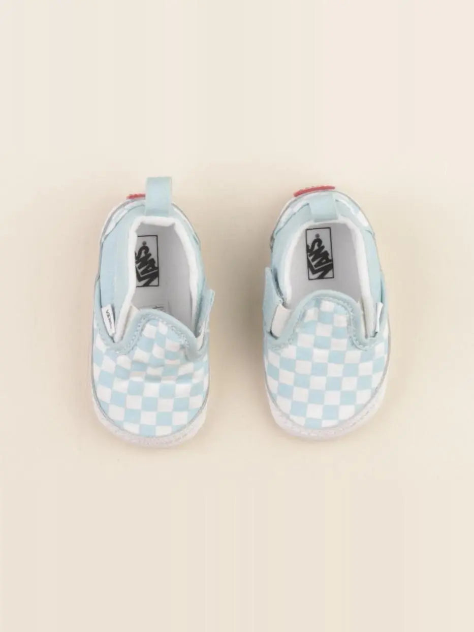 Vans - tennis élastiqué bleu, blanc - pointure 18