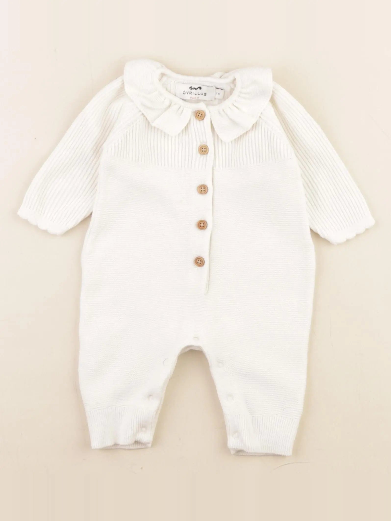 Cyrillus - combinaison beige - 1 mois