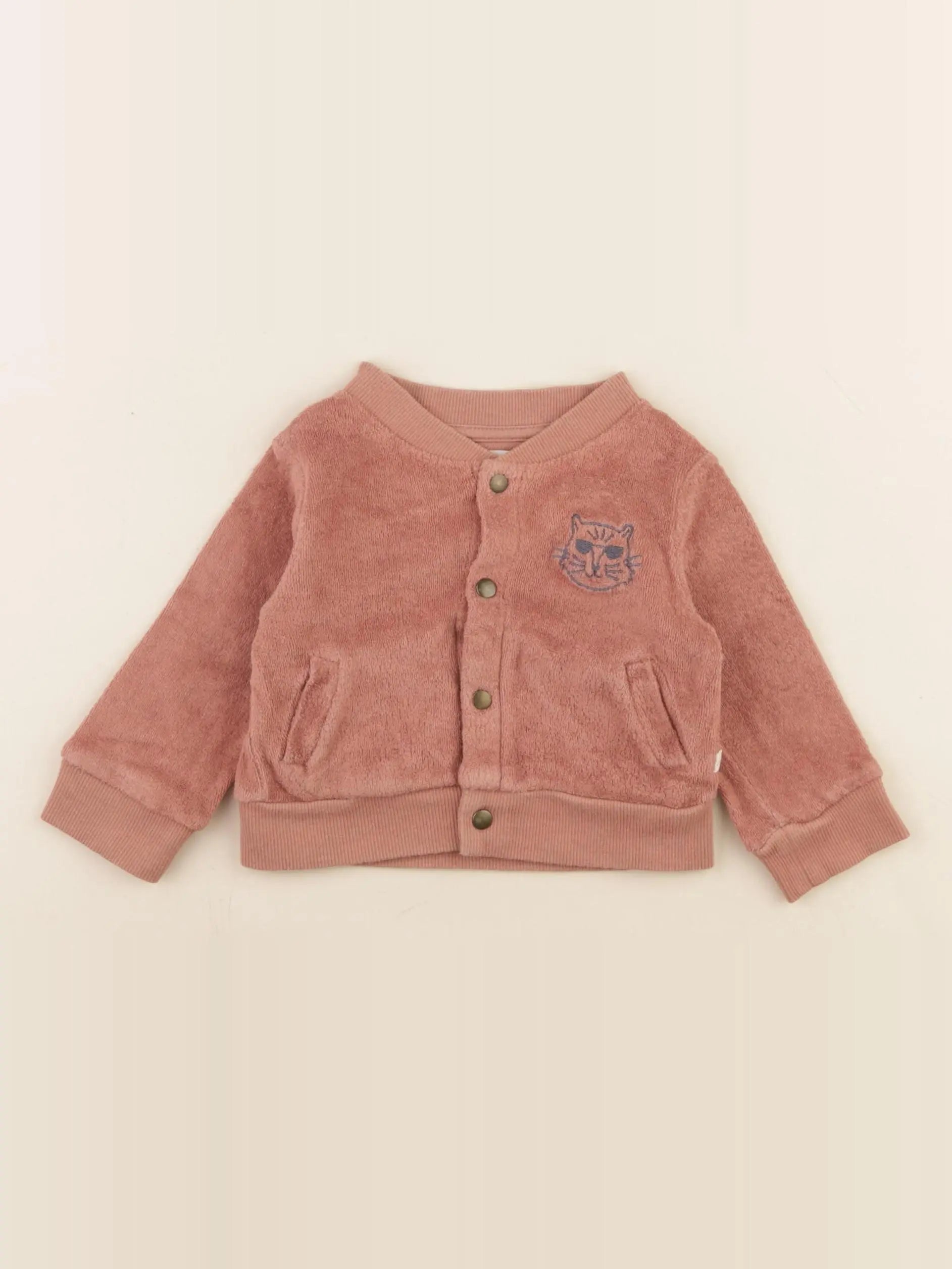 Les Petites Choses - gilet marron - 3 mois