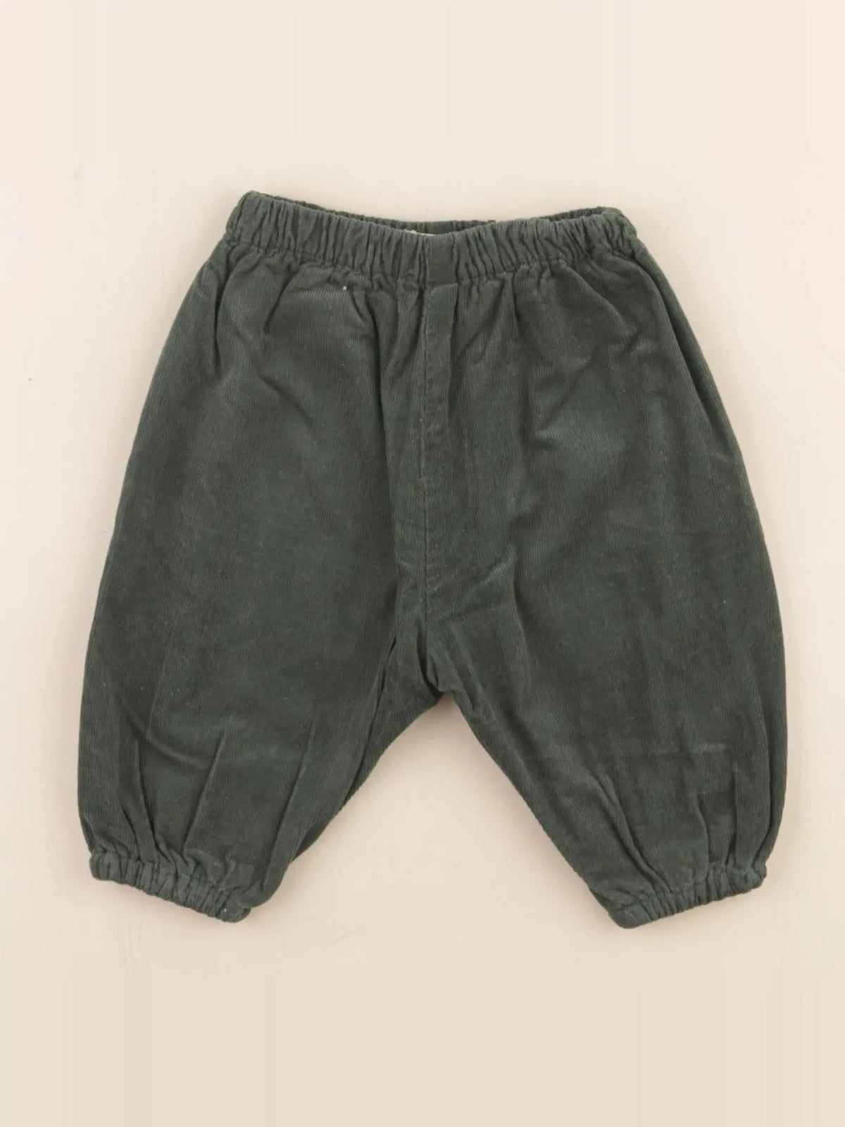 Boutchou - pantalon vert - 3 mois