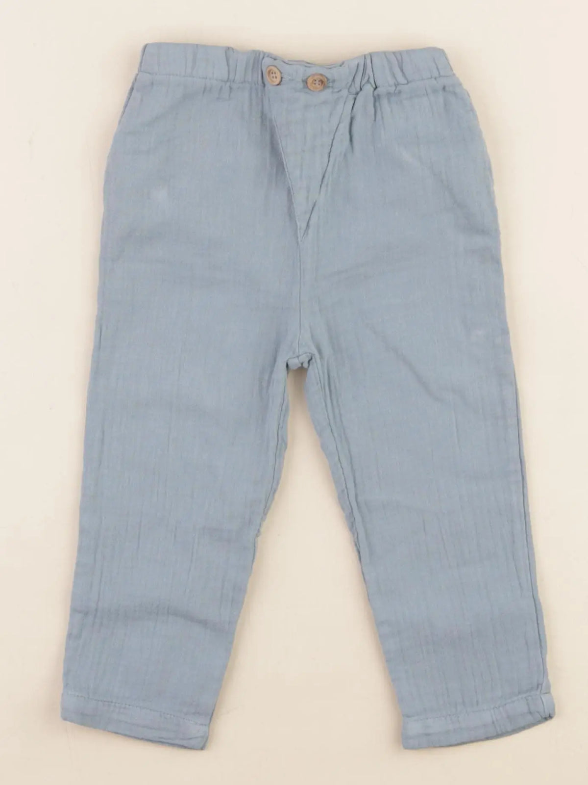 Marlot Paris - pantalon bleu - 6 mois