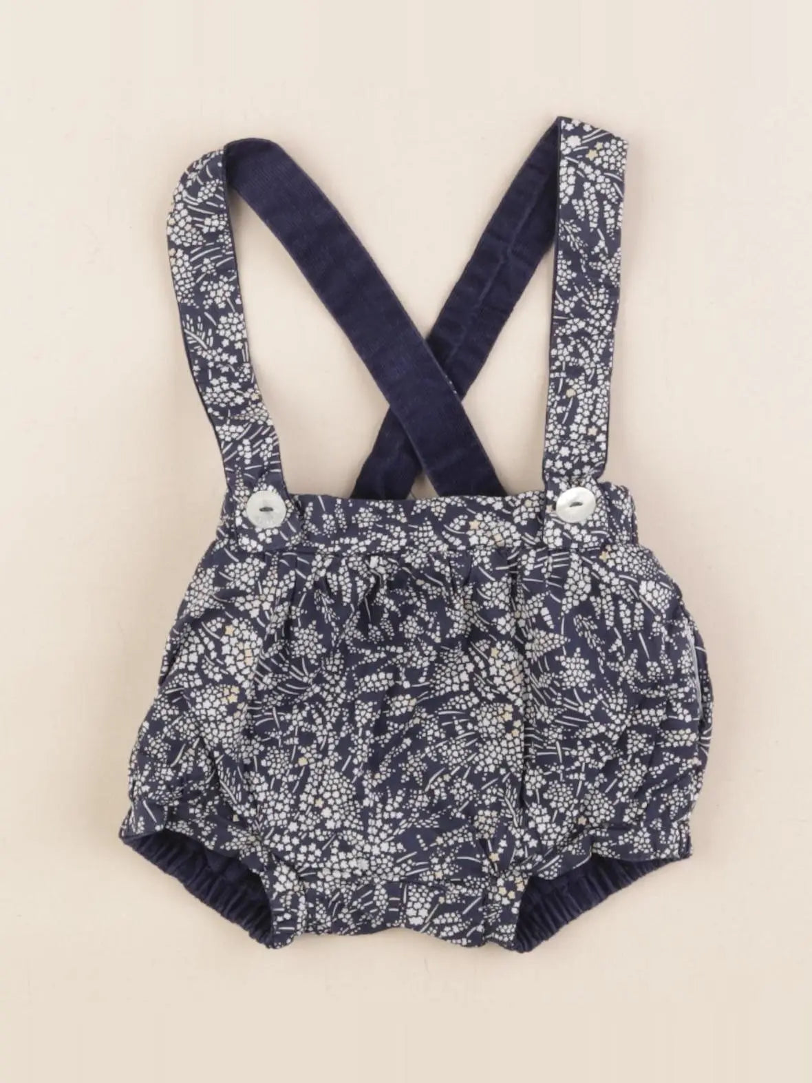 Jacadi - combinaison bleu - 1 mois