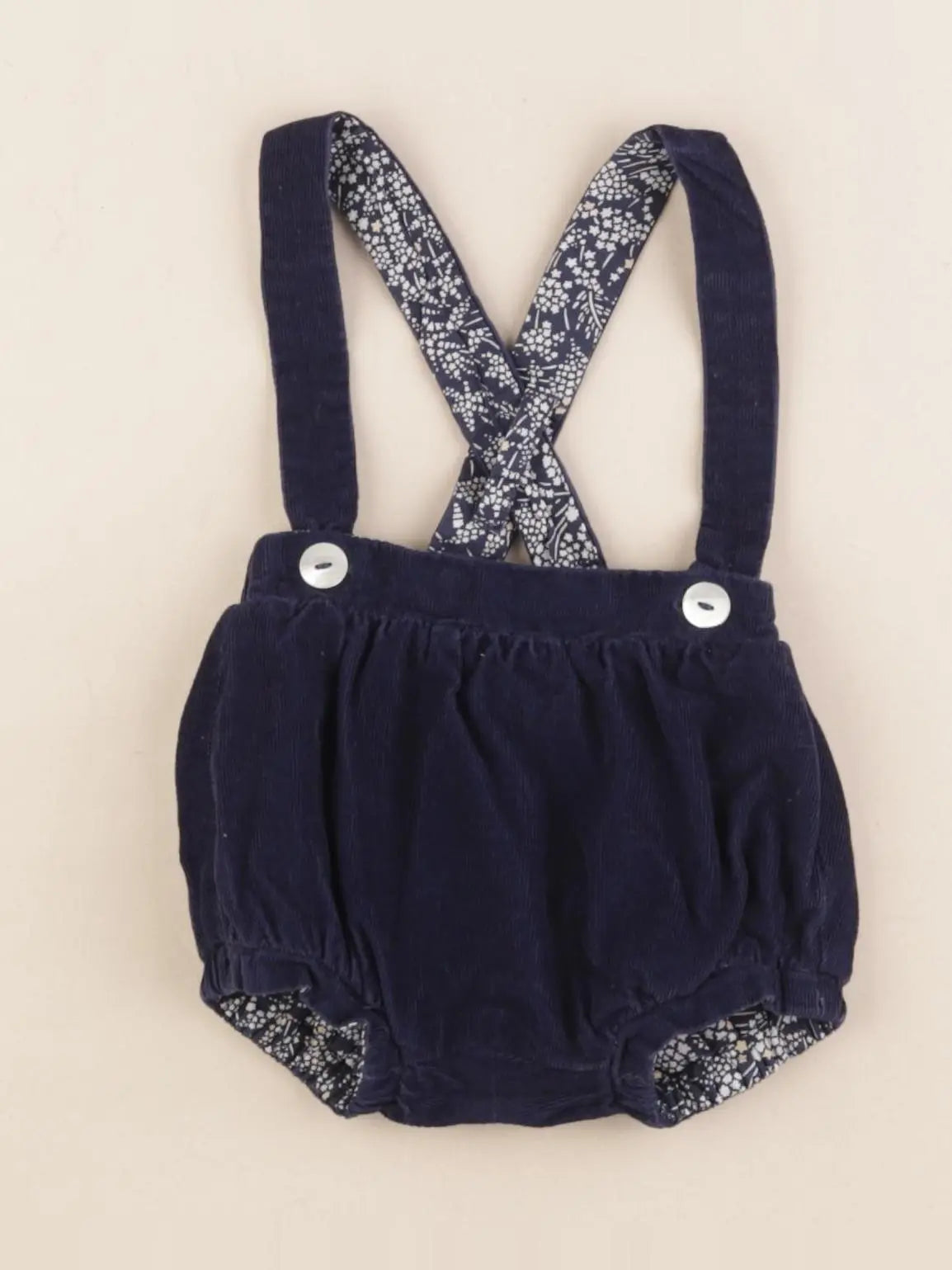 Jacadi - combinaison bleu - 1 mois