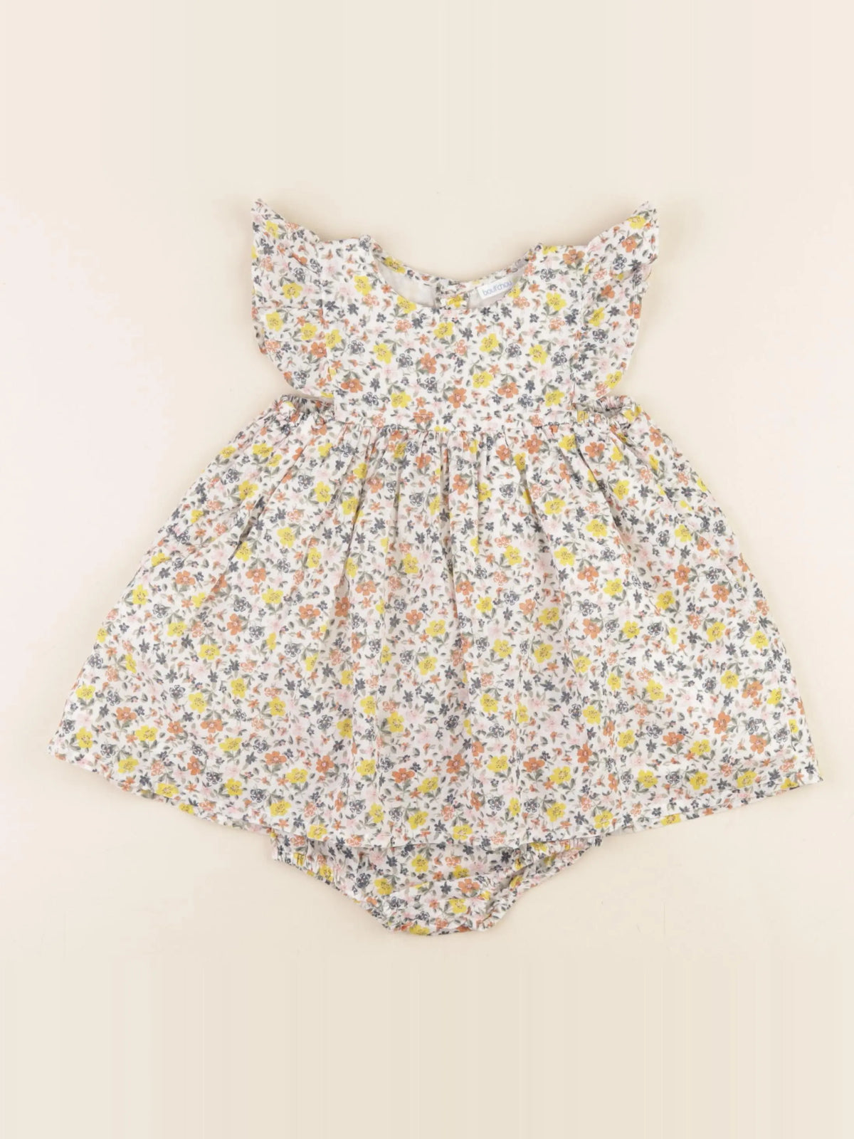 Boutchou - robe multicolore - 6 mois