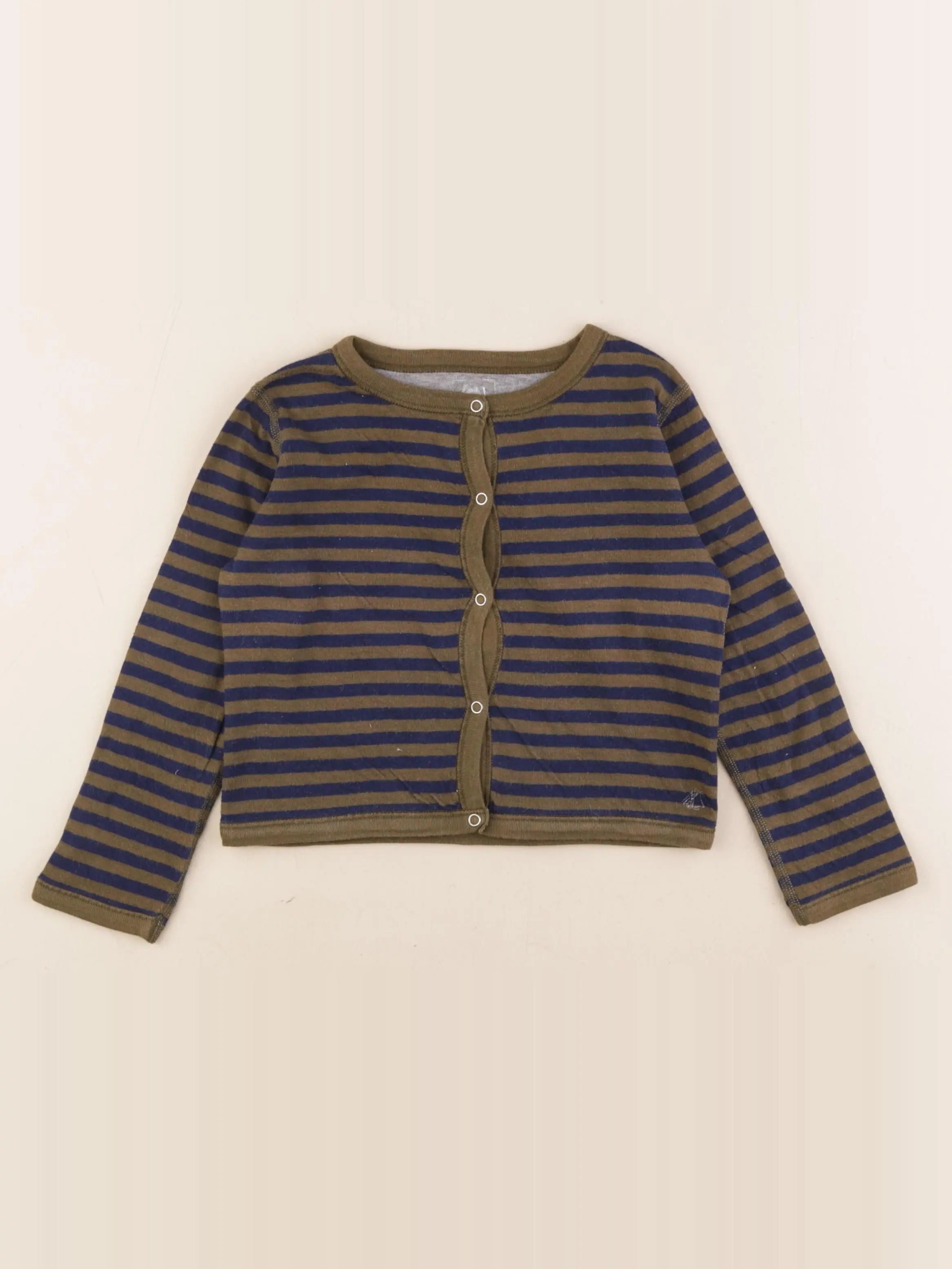 Petit Bateau - tee-shirt vert, bleu - 4 ans