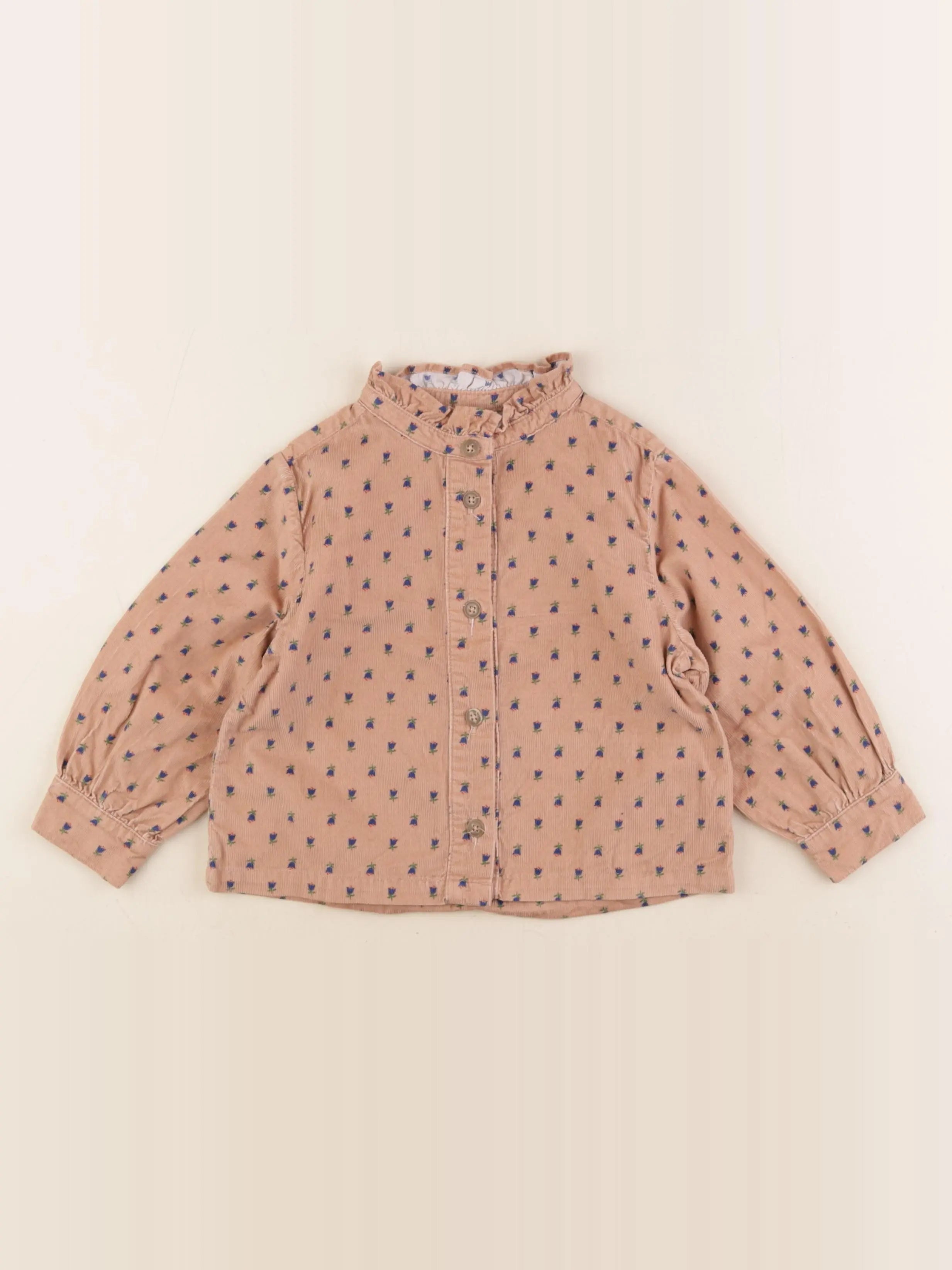 Petit Bateau - blouse rose - 3 ans