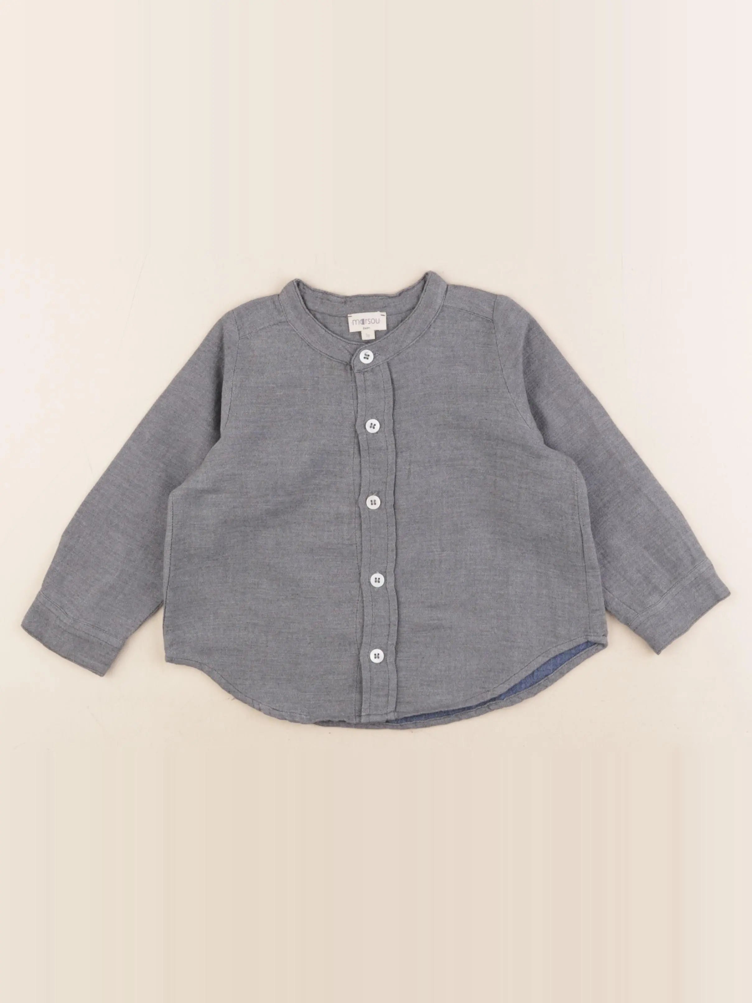 Marsou - chemise gris - 3 ans