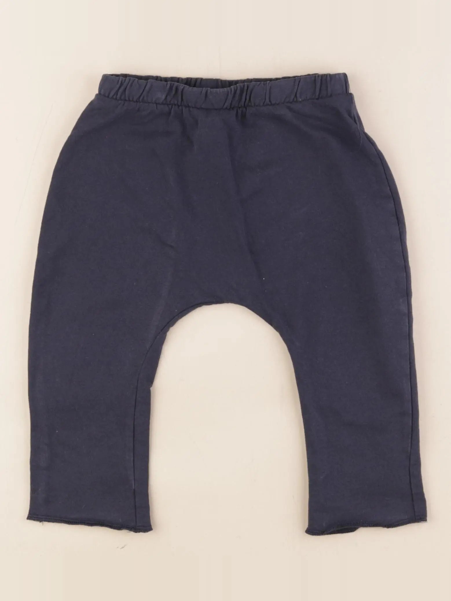 Vertbaudet - sarouel bleu - 12 mois