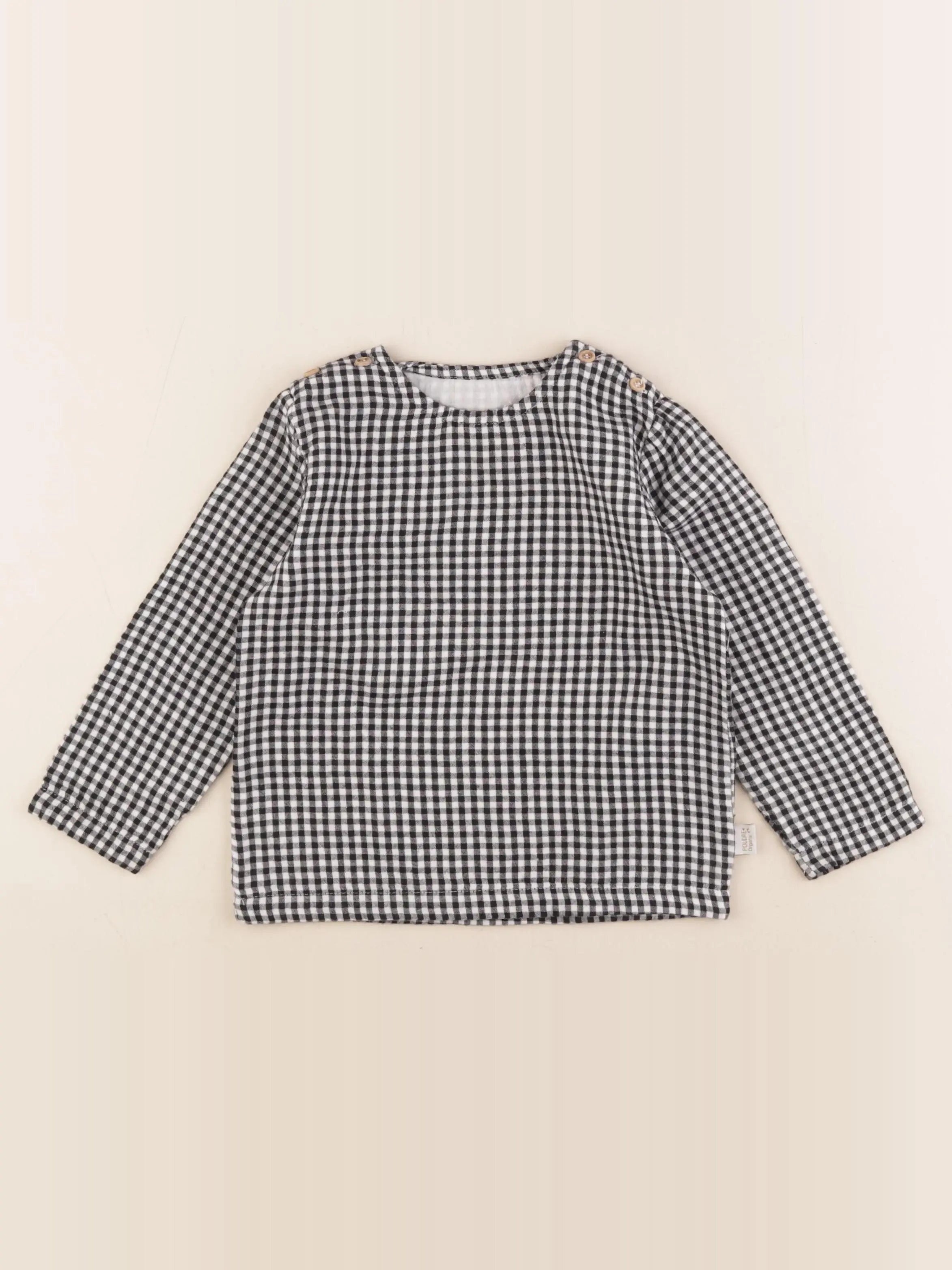 Poudre Organic - blouse noir - 2 ans
