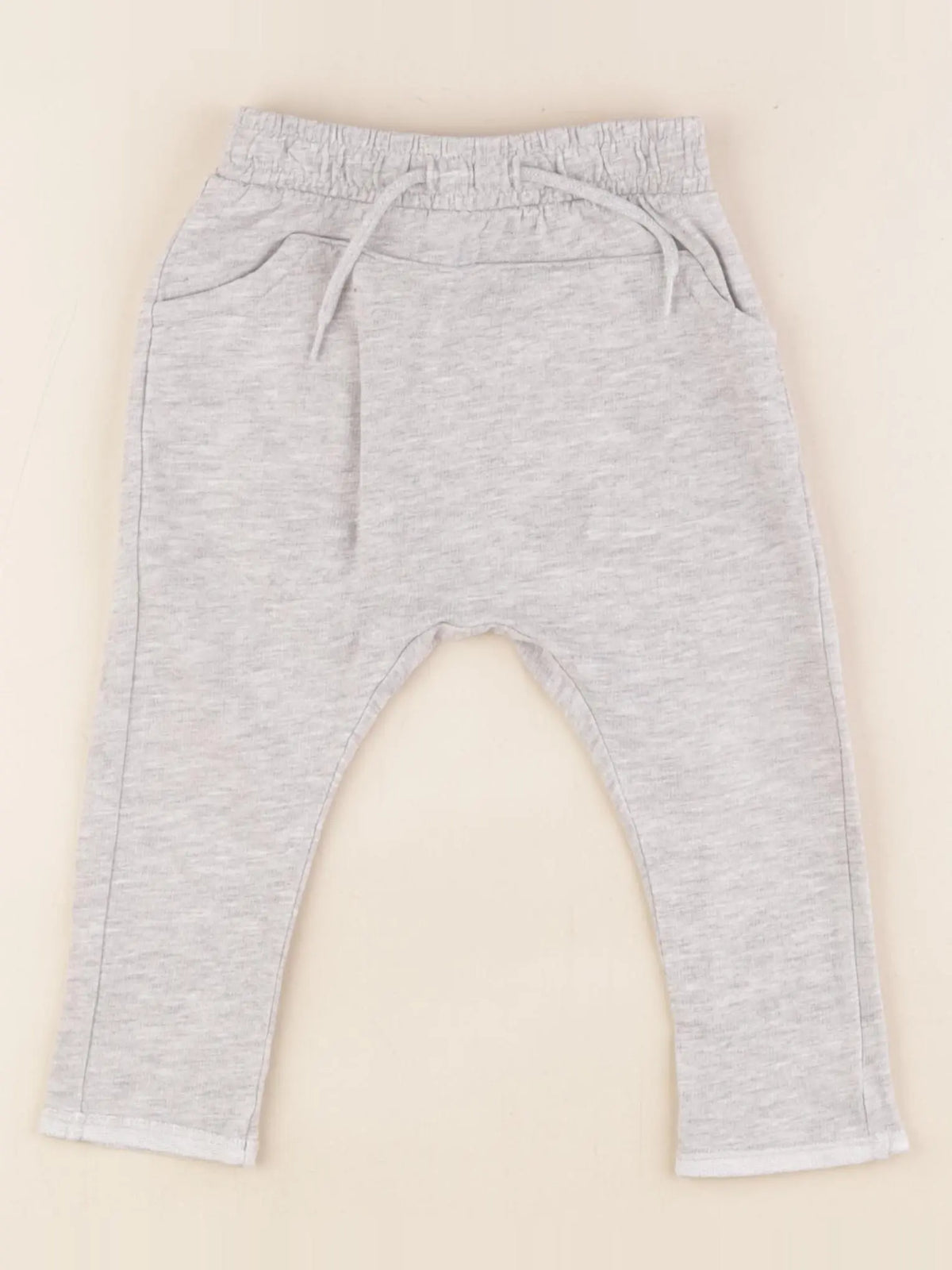 Vertbaudet - sarouel gris - 12 mois
