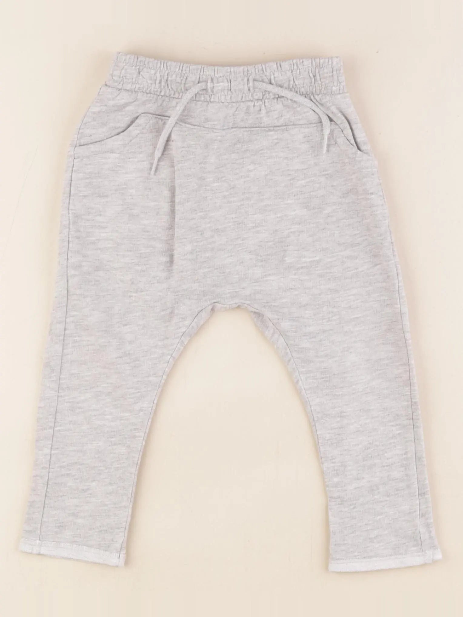 Vertbaudet - sarouel gris - 12 mois