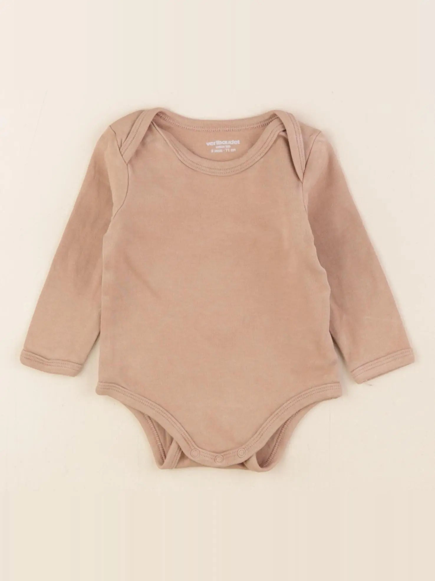 Vertbaudet - body marron - 9 mois