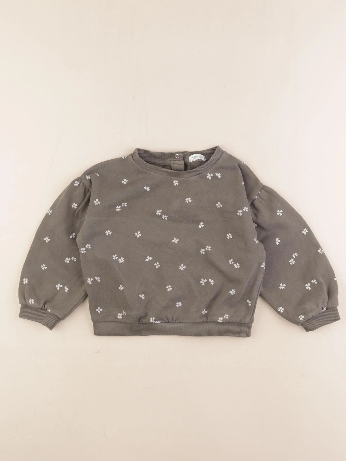 Vertbaudet - sweat vert - 36 mois