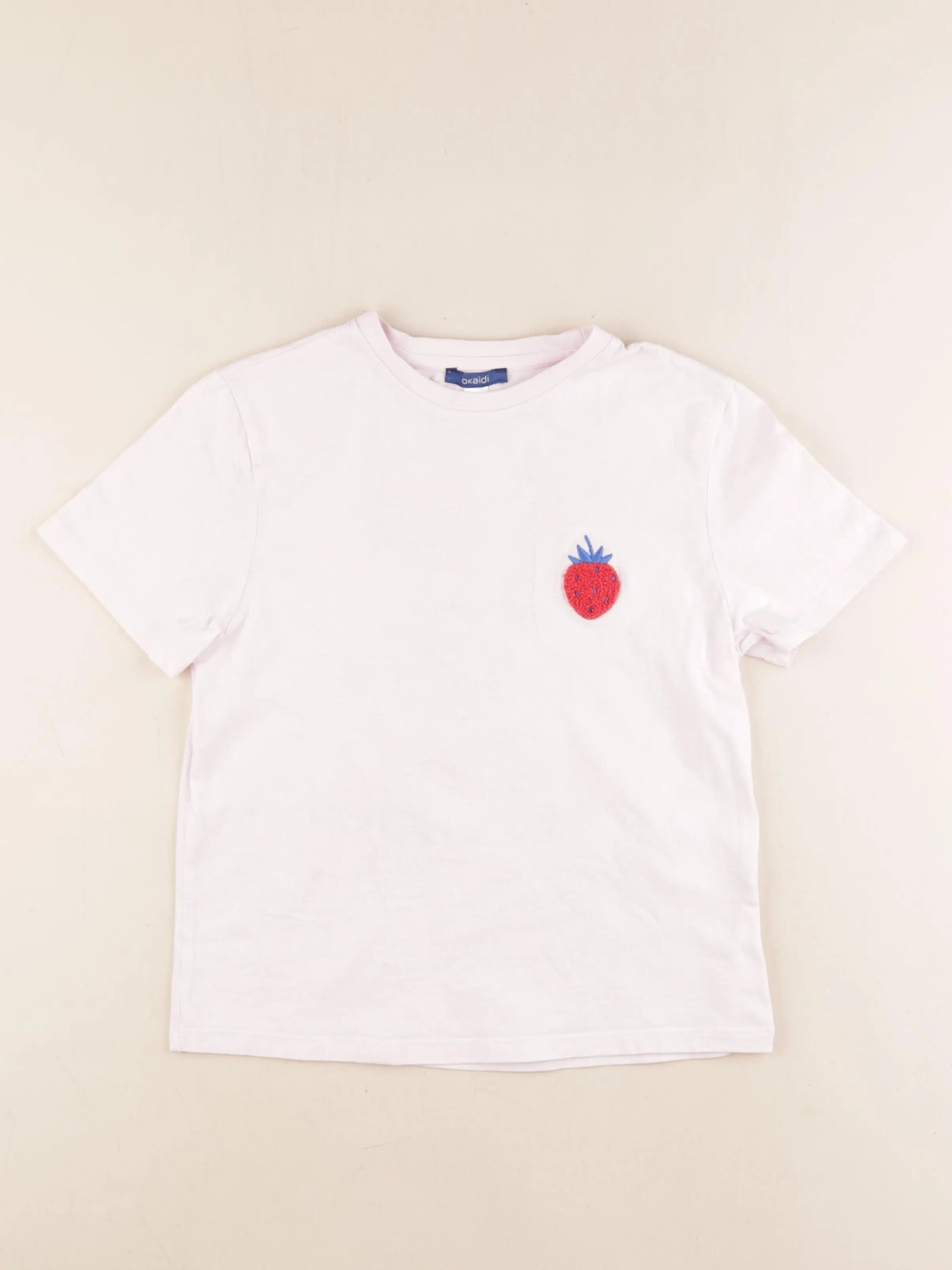 Okaidi - tee-shirt rose - 10 ans